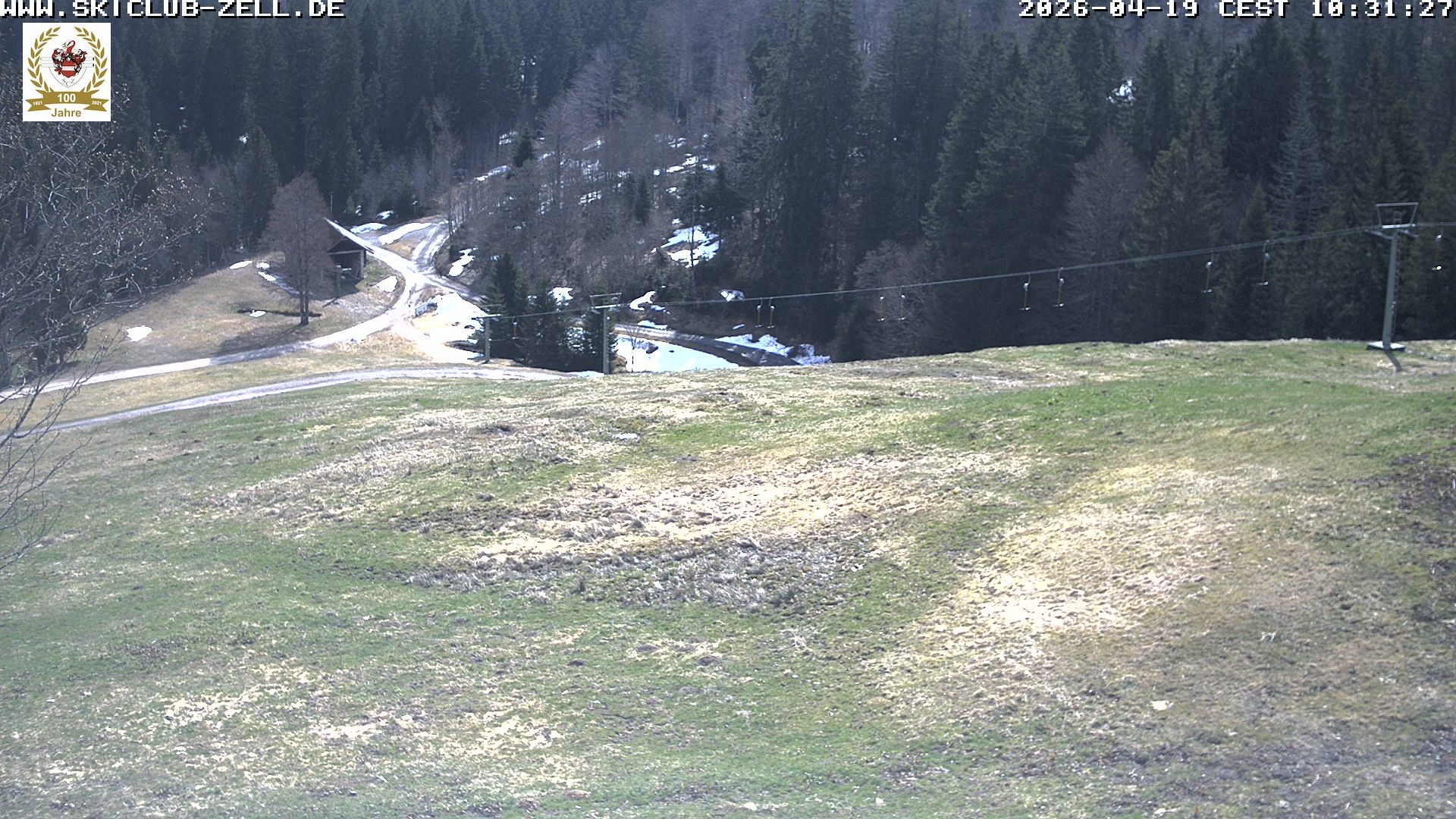Archiv Foto Webcam St Blasien Menzenschwand Zeller Skihütte