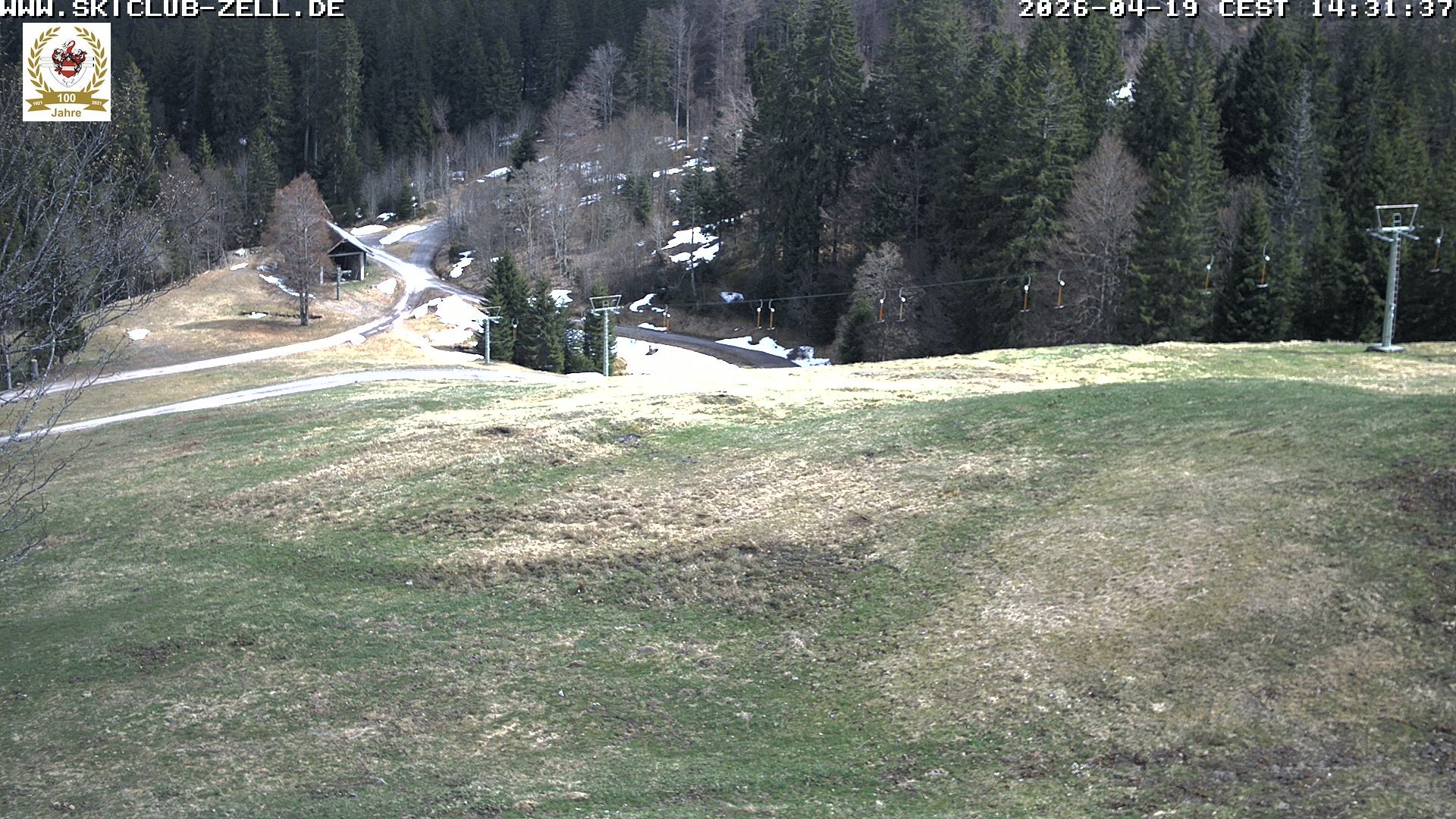 Archiv Foto Webcam St Blasien Menzenschwand Zeller Skihütte