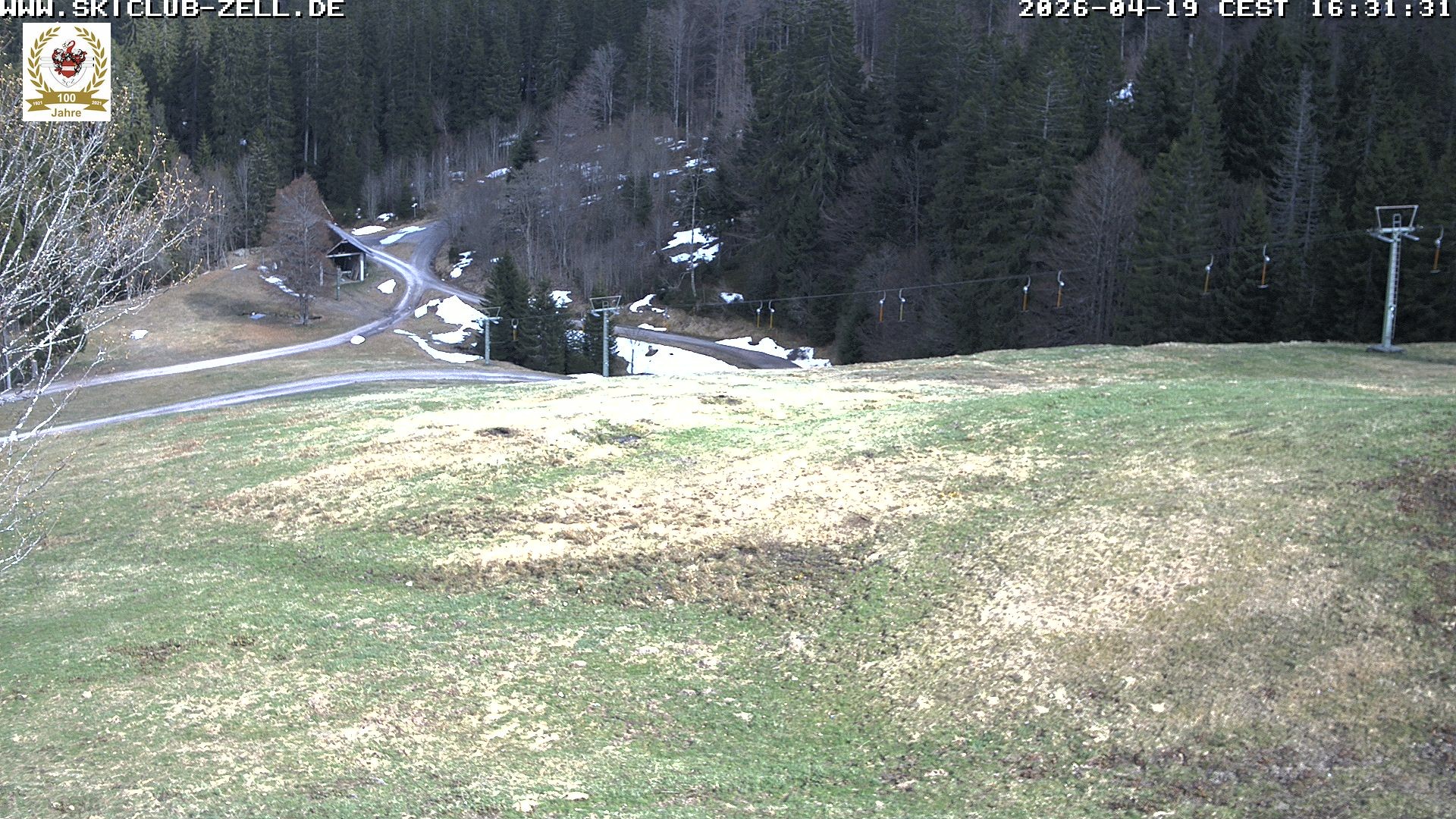 Archiv Foto Webcam St Blasien Menzenschwand Zeller Skihütte