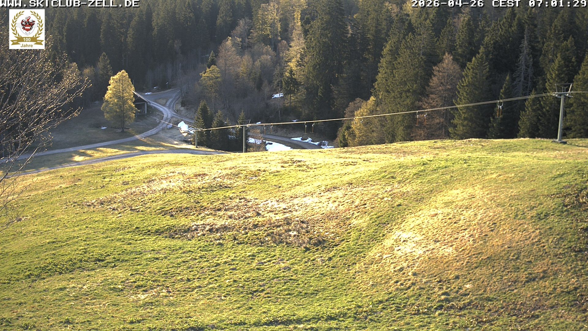 Archiv Foto Webcam St Blasien Menzenschwand Zeller Skihütte