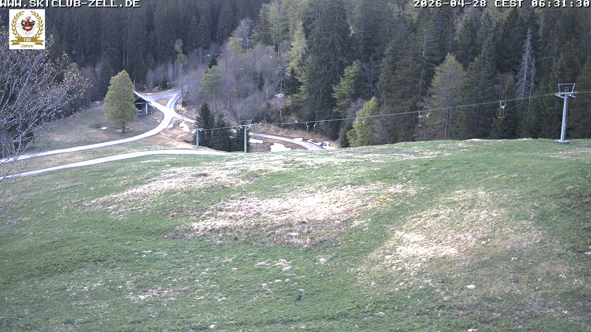 Archiv Foto Webcam St Blasien Menzenschwand Zeller Skihütte