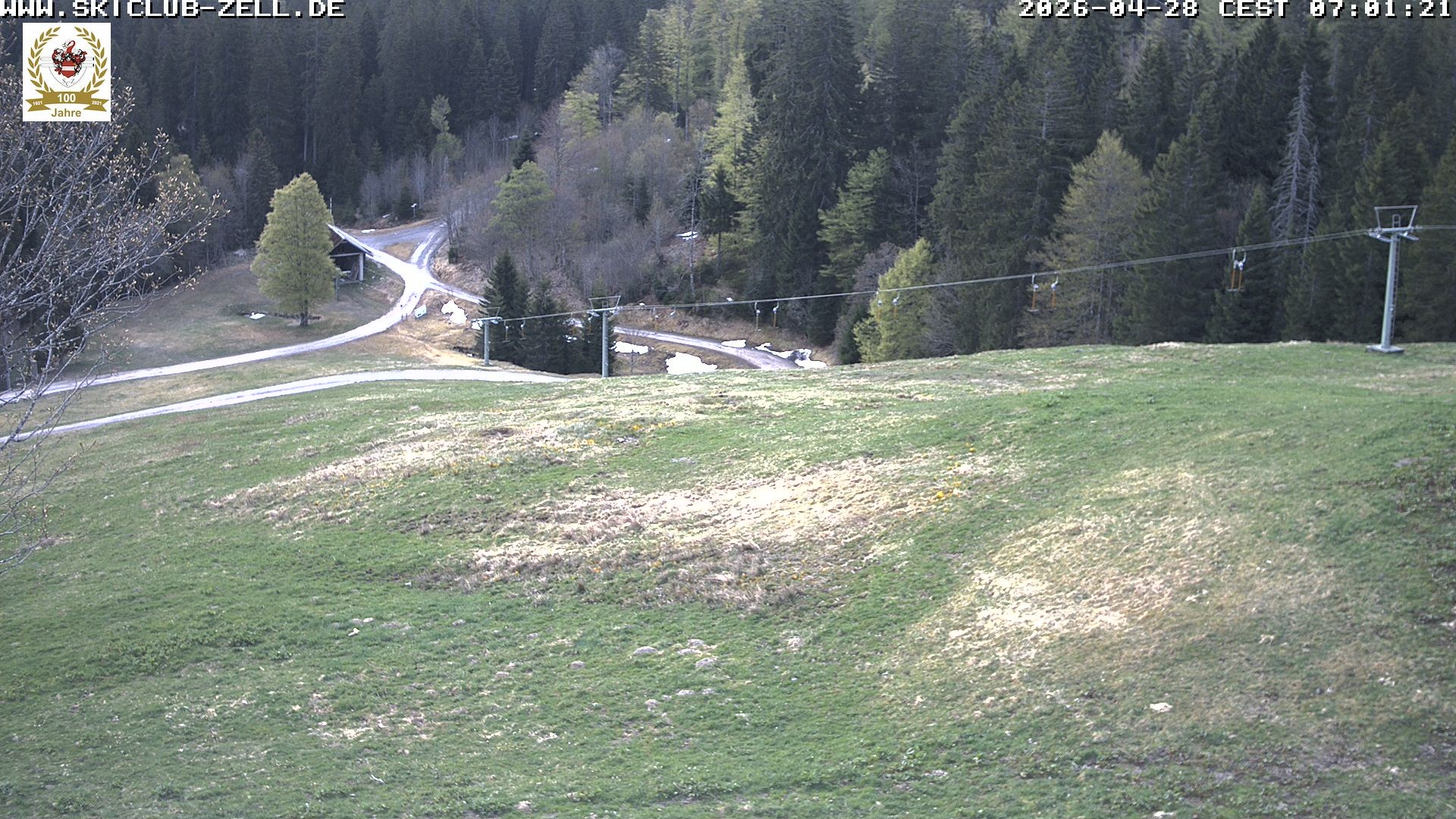 Archiv Foto Webcam St Blasien Menzenschwand Zeller Skihütte