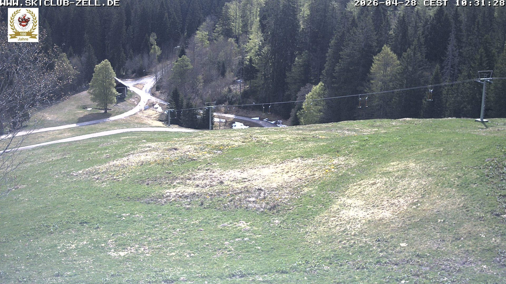 Archiv Foto Webcam St Blasien Menzenschwand Zeller Skihütte