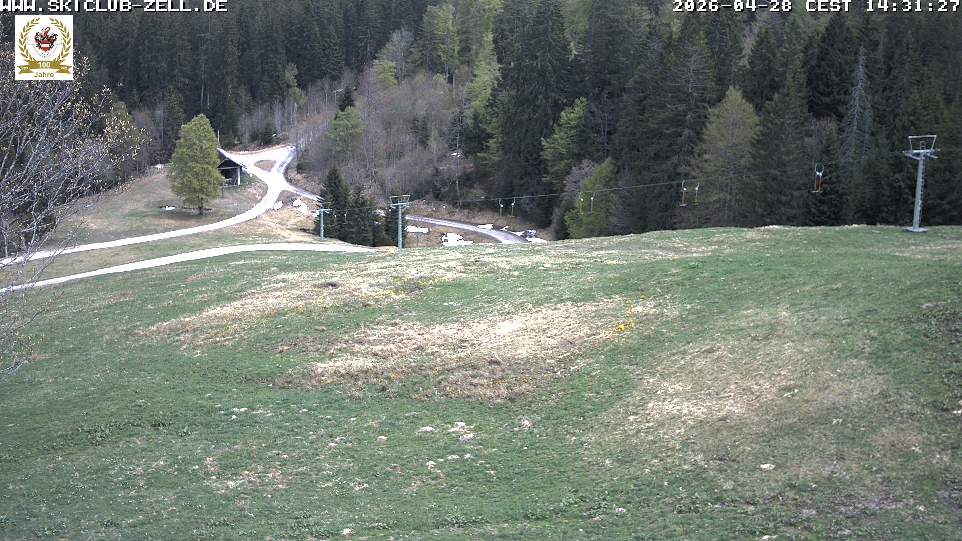 Archiv Foto Webcam St Blasien Menzenschwand Zeller Skihütte