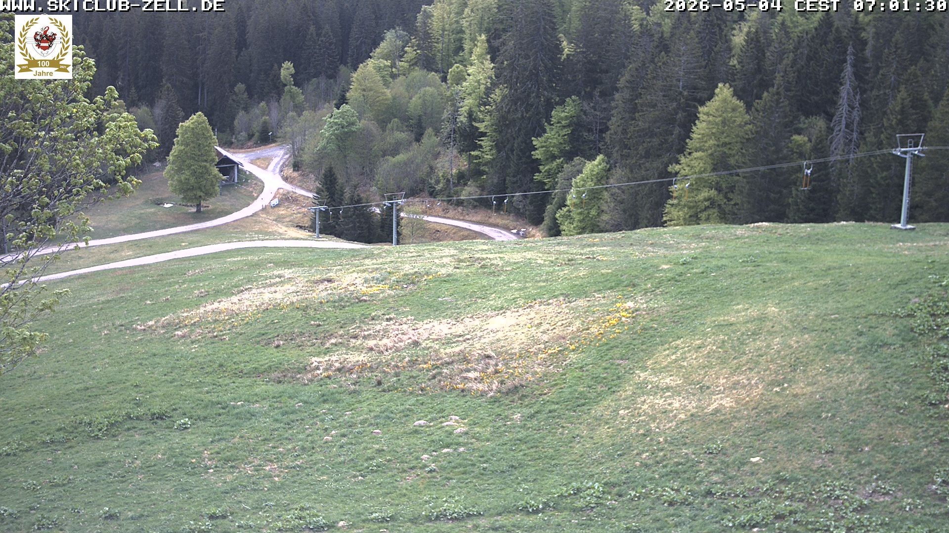 Archiv Foto Webcam St Blasien Menzenschwand Zeller Skihütte