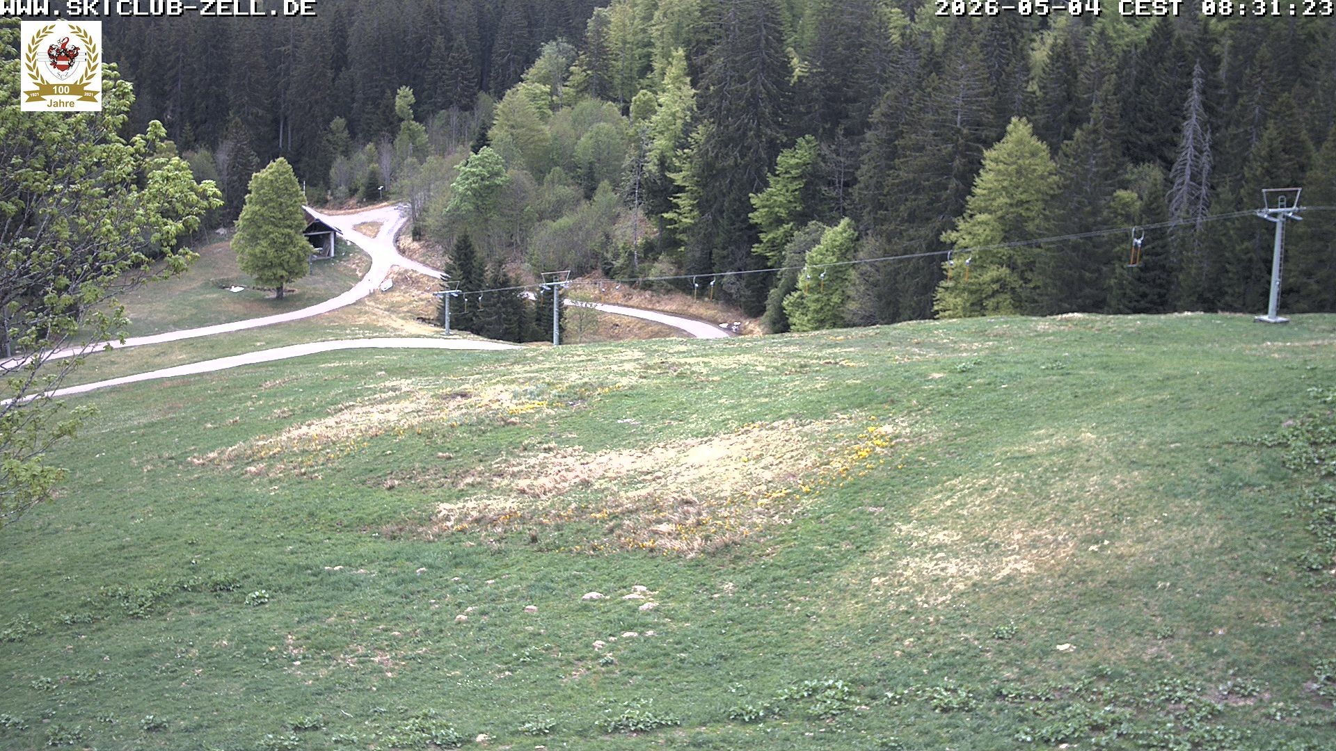 Archiv Foto Webcam St Blasien Menzenschwand Zeller Skihütte