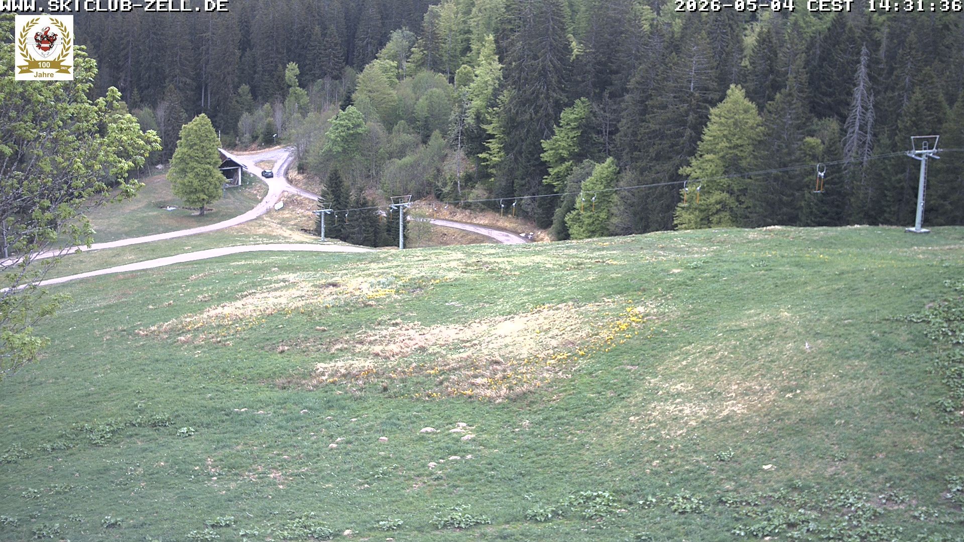 Archiv Foto Webcam St Blasien Menzenschwand Zeller Skihütte