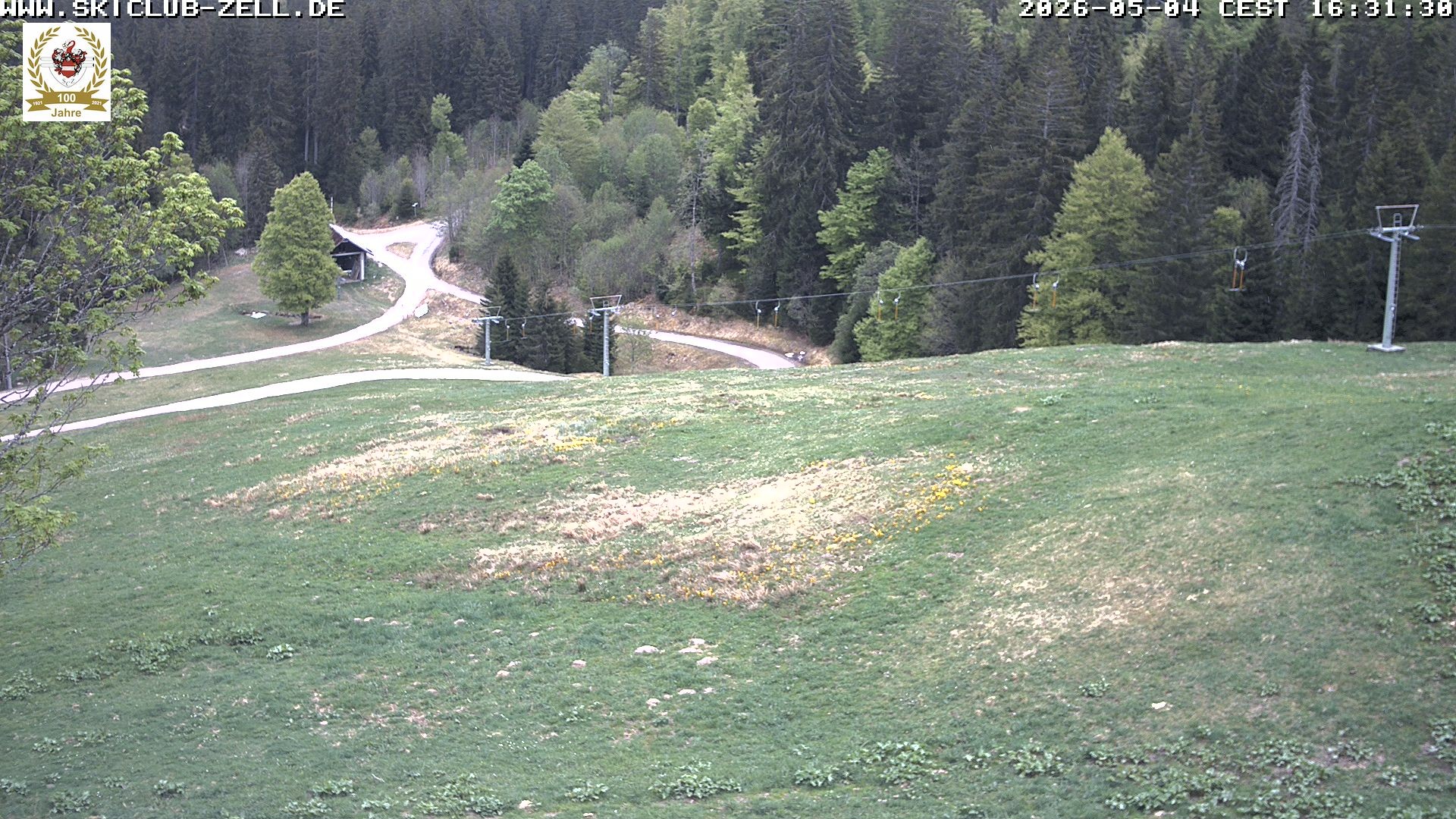 Archiv Foto Webcam St Blasien Menzenschwand Zeller Skihütte
