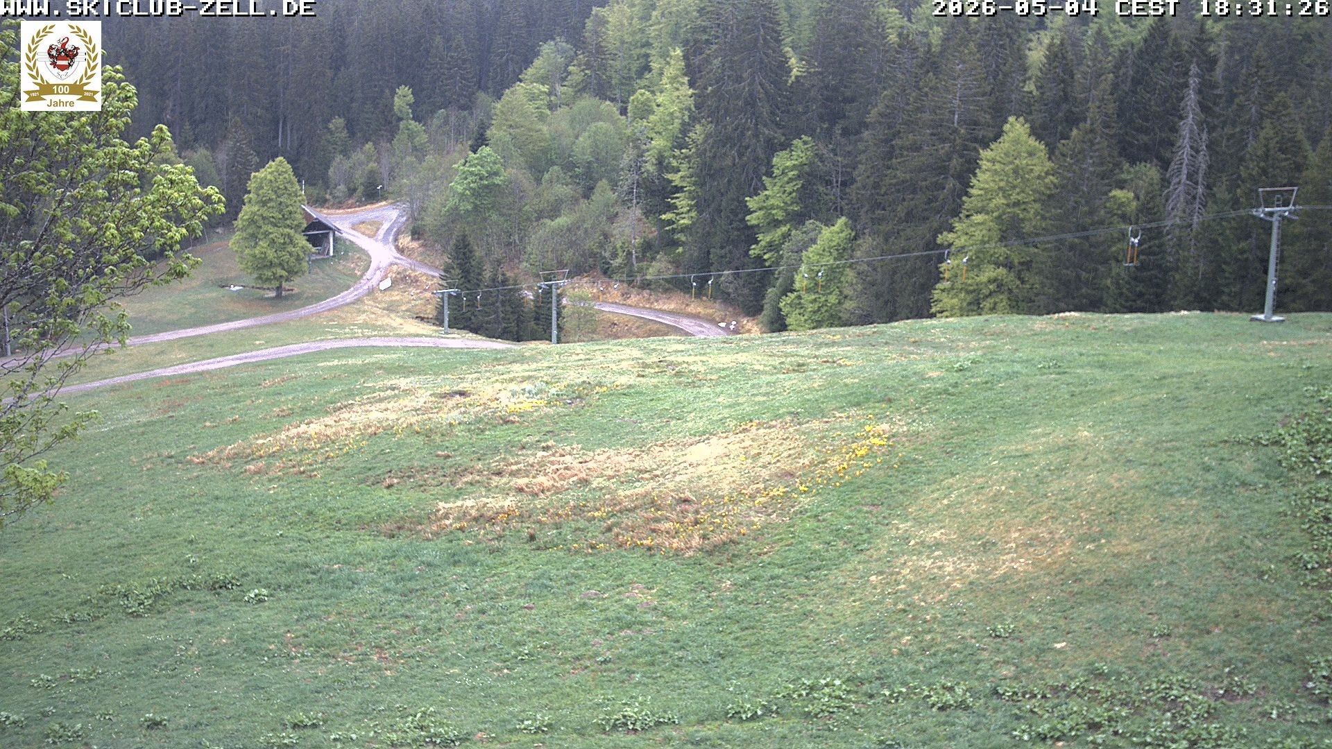 Archiv Foto Webcam St Blasien Menzenschwand Zeller Skihütte