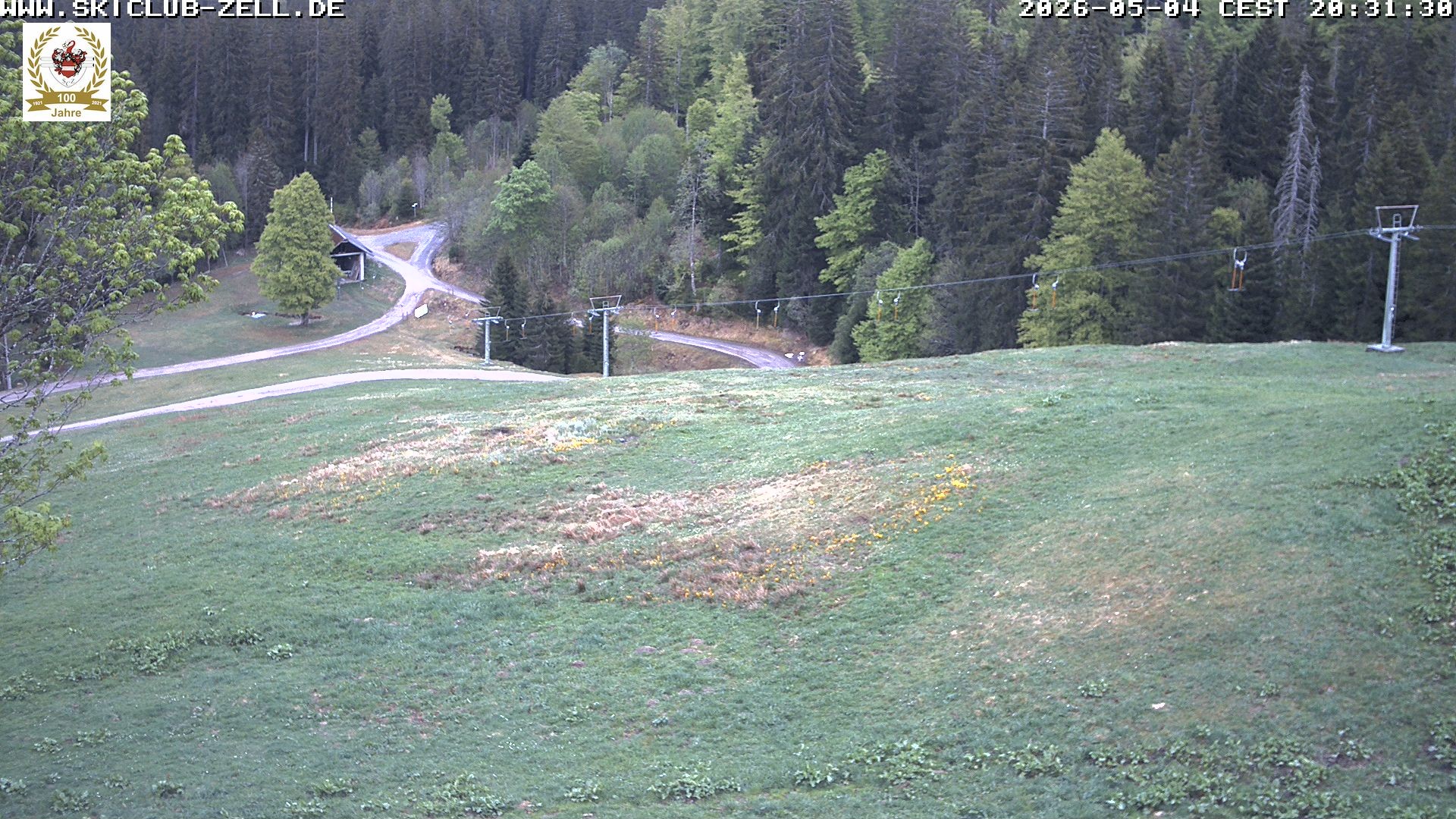 Archiv Foto Webcam St Blasien Menzenschwand Zeller Skihütte