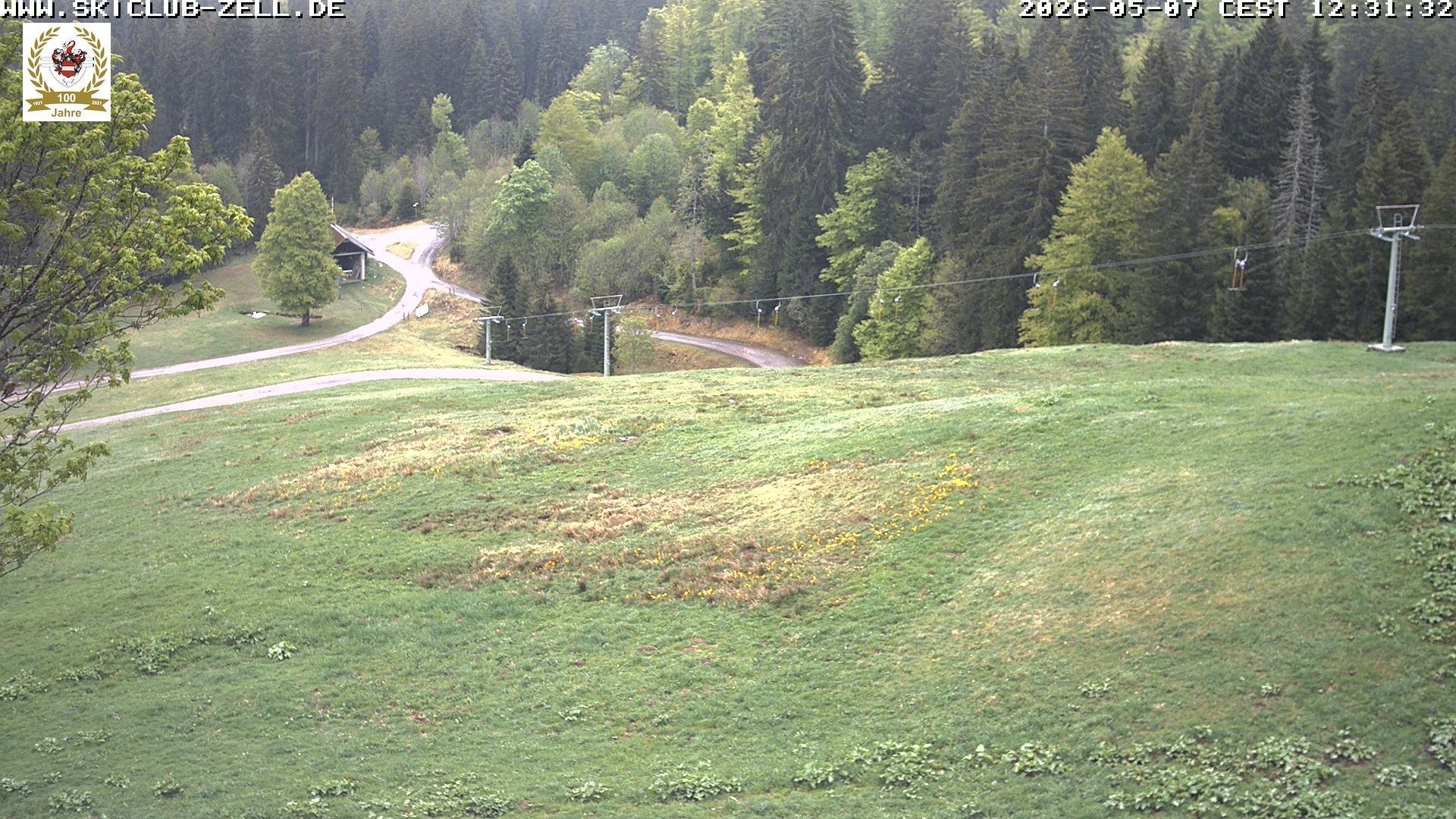Archived image Webcam St Blasien Menzenschwand Zeller ski lodge