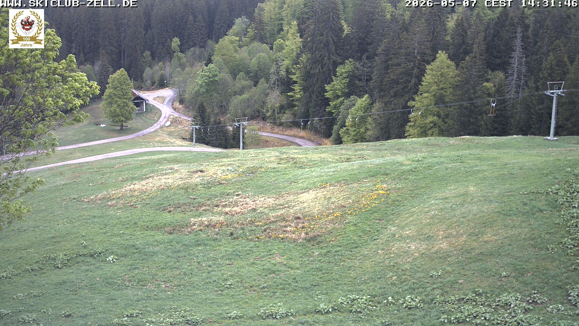 Archived image Webcam St Blasien Menzenschwand Zeller ski lodge
