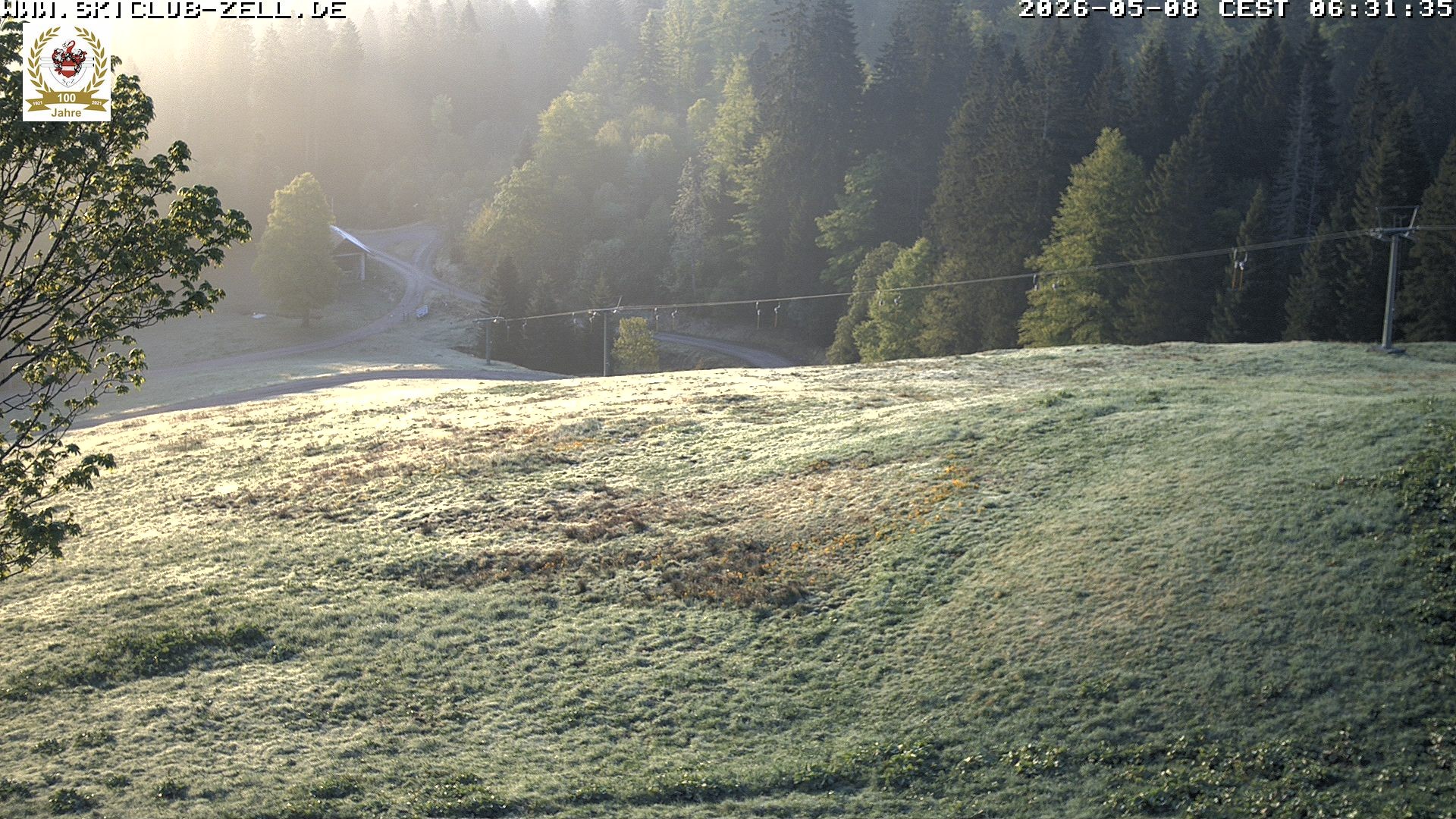 Archiv Foto Webcam St Blasien Menzenschwand Zeller Skihütte