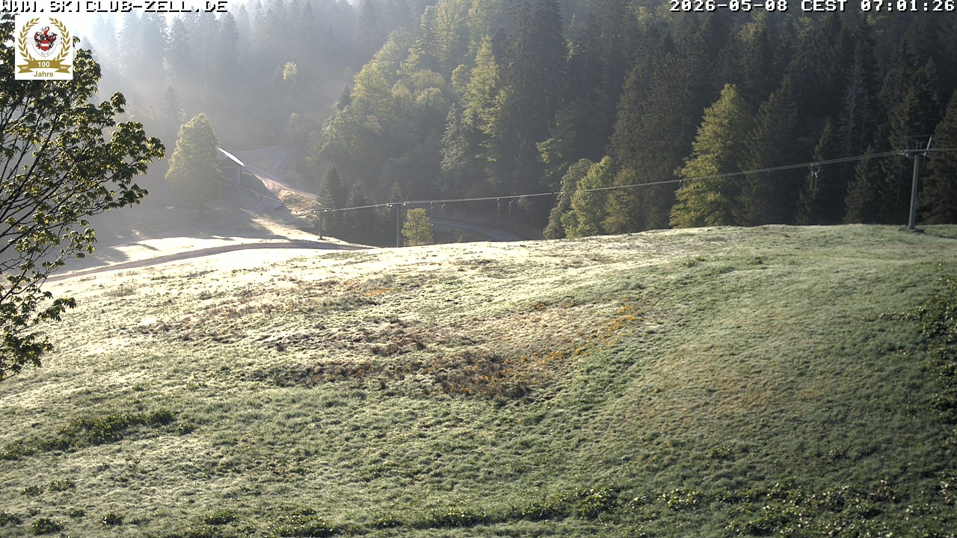 Archiv Foto Webcam St Blasien Menzenschwand Zeller Skihütte