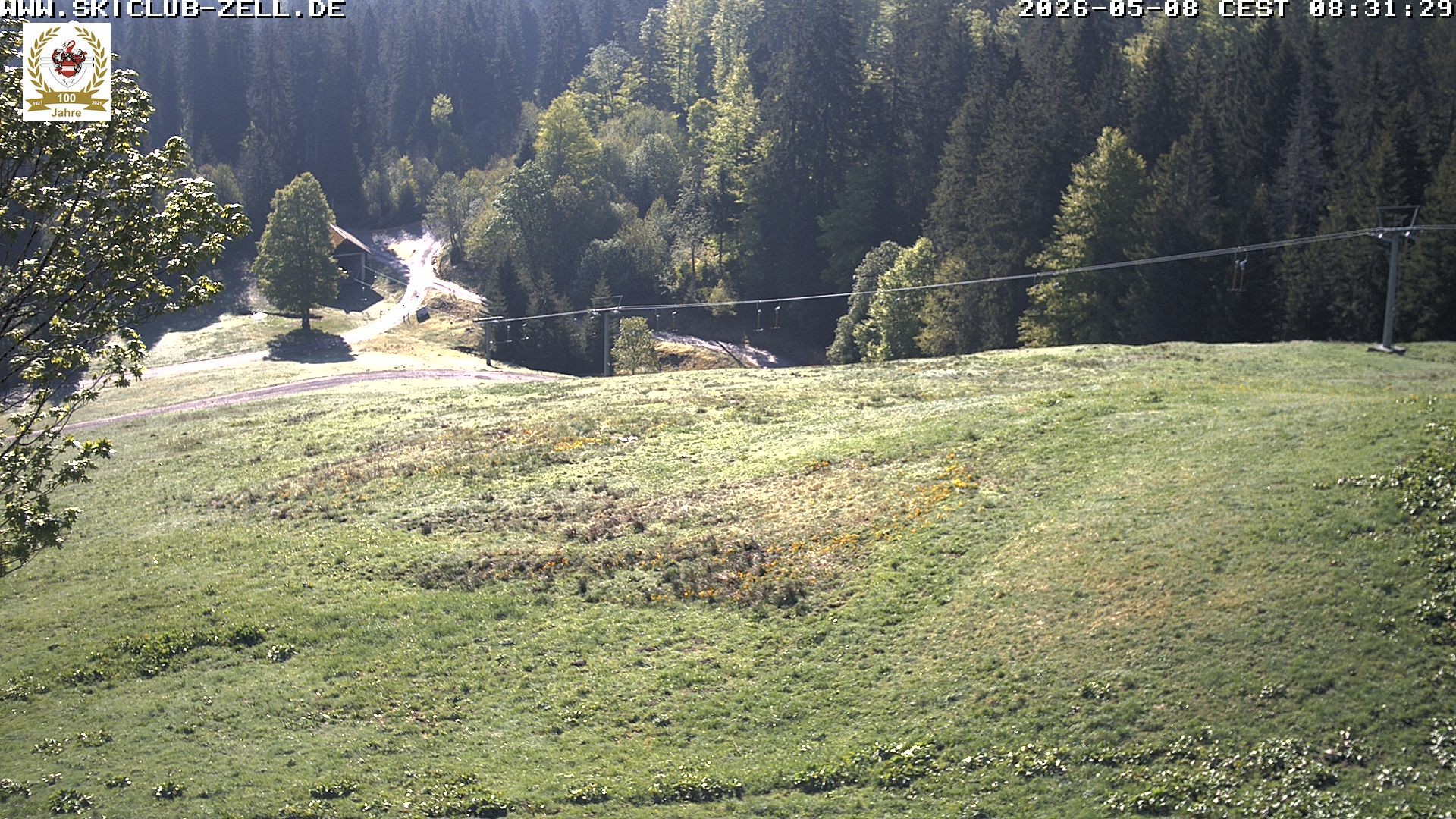 Archiv Foto Webcam St Blasien Menzenschwand Zeller Skihütte