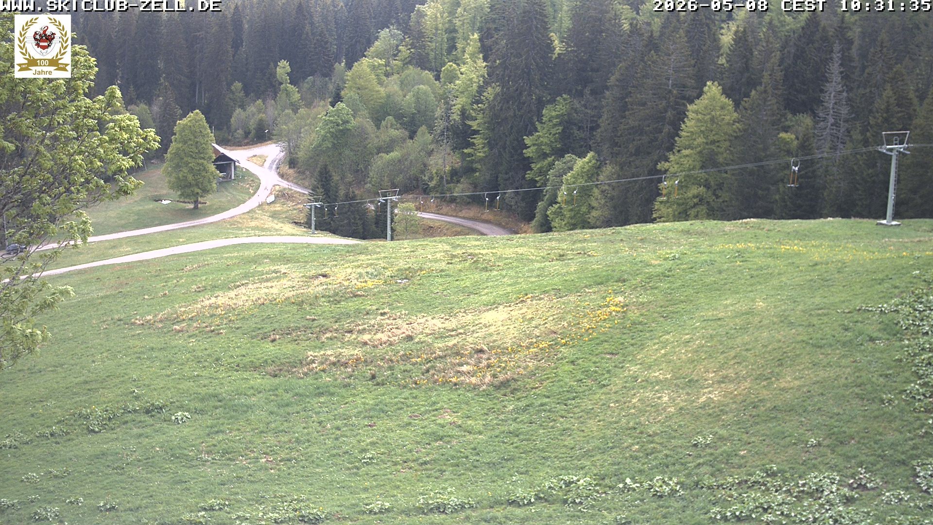 Archiv Foto Webcam St Blasien Menzenschwand Zeller Skihütte