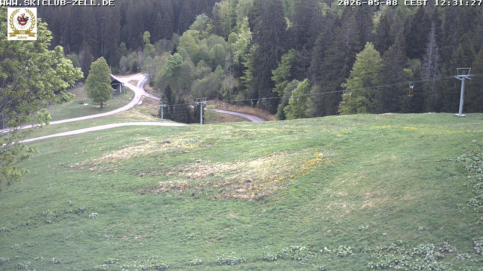 Archiv Foto Webcam St Blasien Menzenschwand Zeller Skihütte
