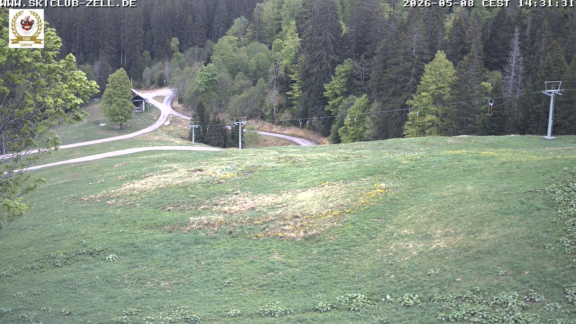 Archiv Foto Webcam St Blasien Menzenschwand Zeller Skihütte