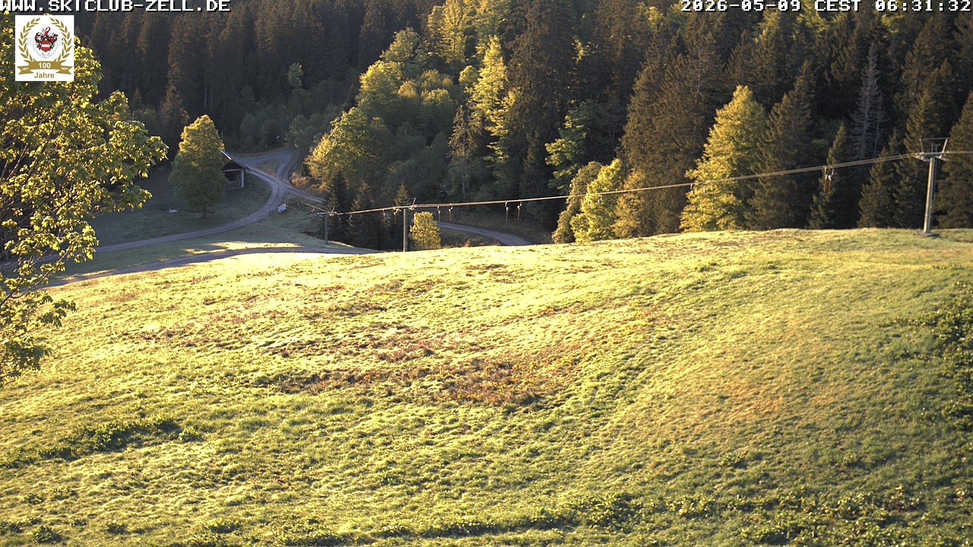 Archiv Foto Webcam St Blasien Menzenschwand Zeller Skihütte
