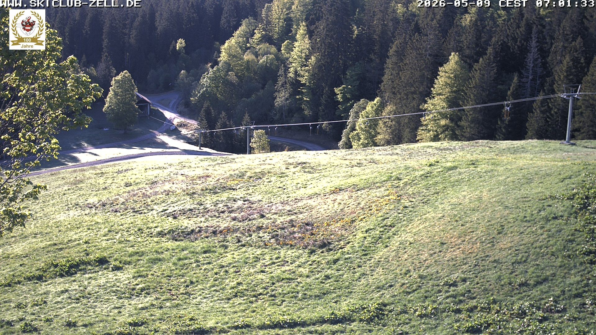 Archiv Foto Webcam St Blasien Menzenschwand Zeller Skihütte