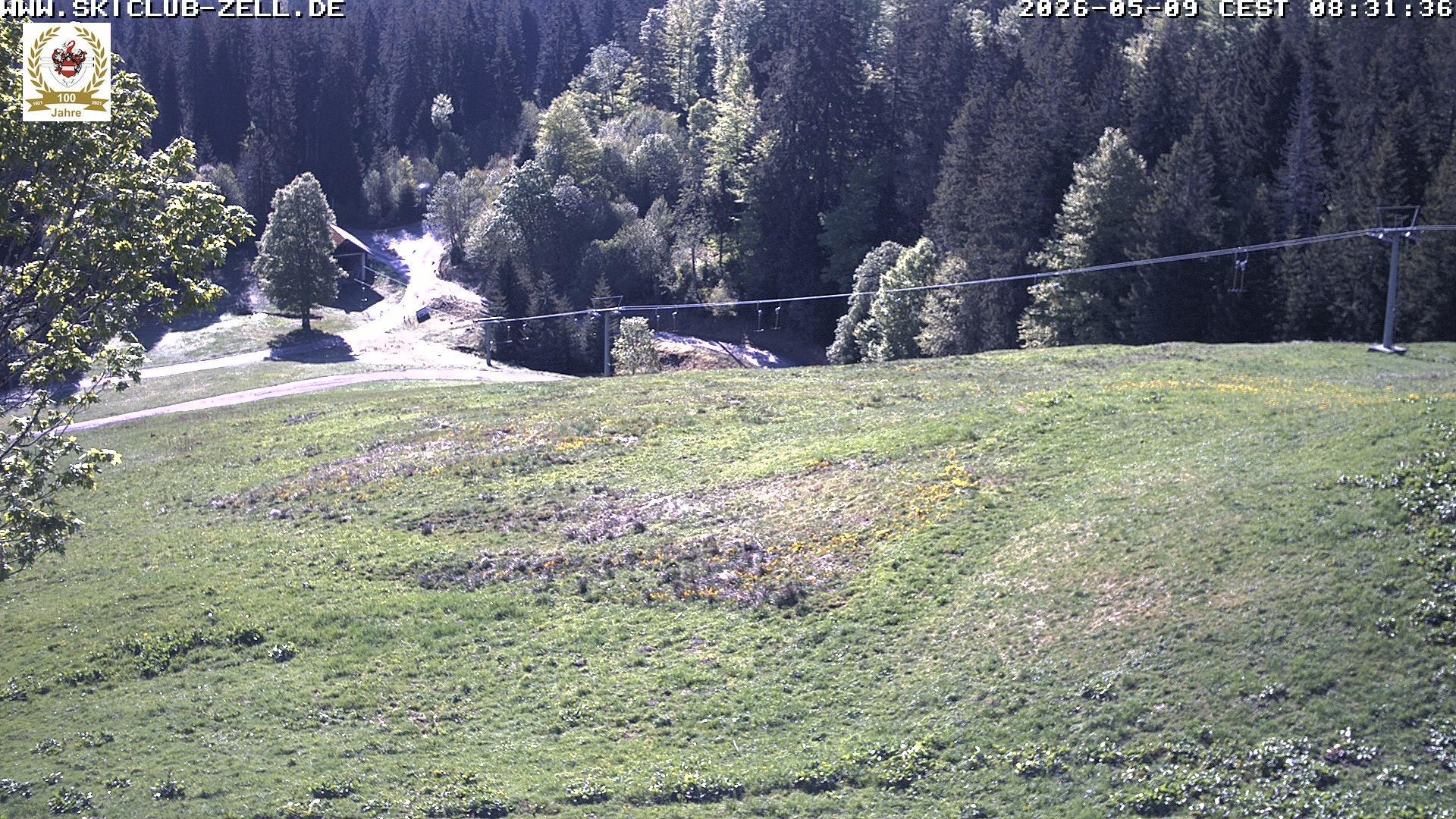 Archiv Foto Webcam St Blasien Menzenschwand Zeller Skihütte