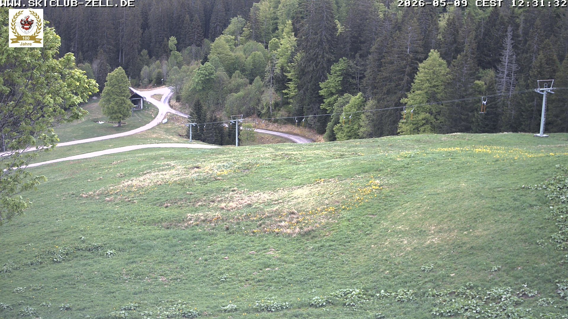 Archiv Foto Webcam St Blasien Menzenschwand Zeller Skihütte