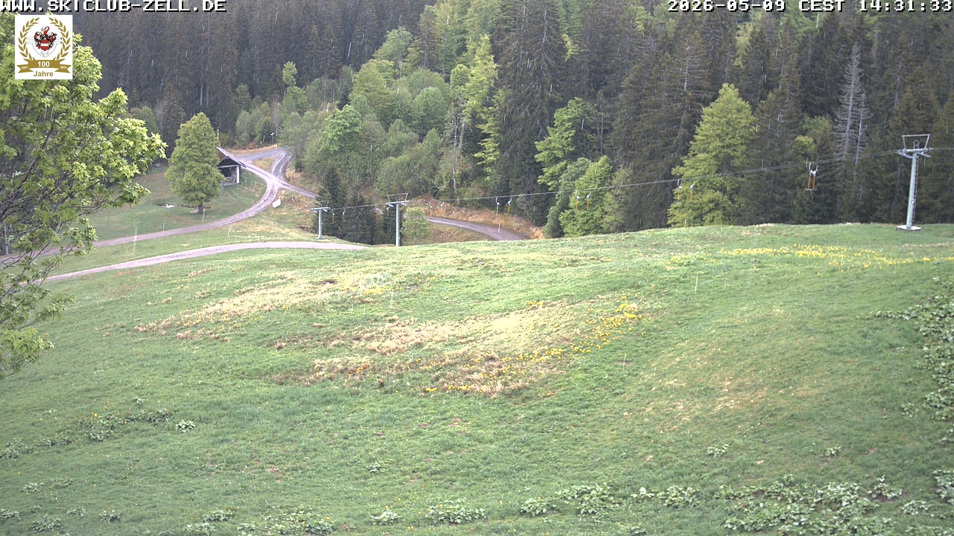 Archiv Foto Webcam St Blasien Menzenschwand Zeller Skihütte