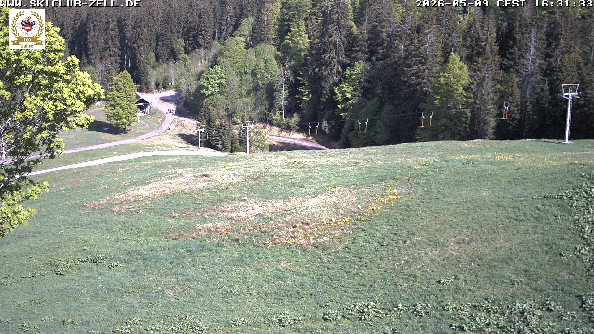 Archiv Foto Webcam St Blasien Menzenschwand Zeller Skihütte