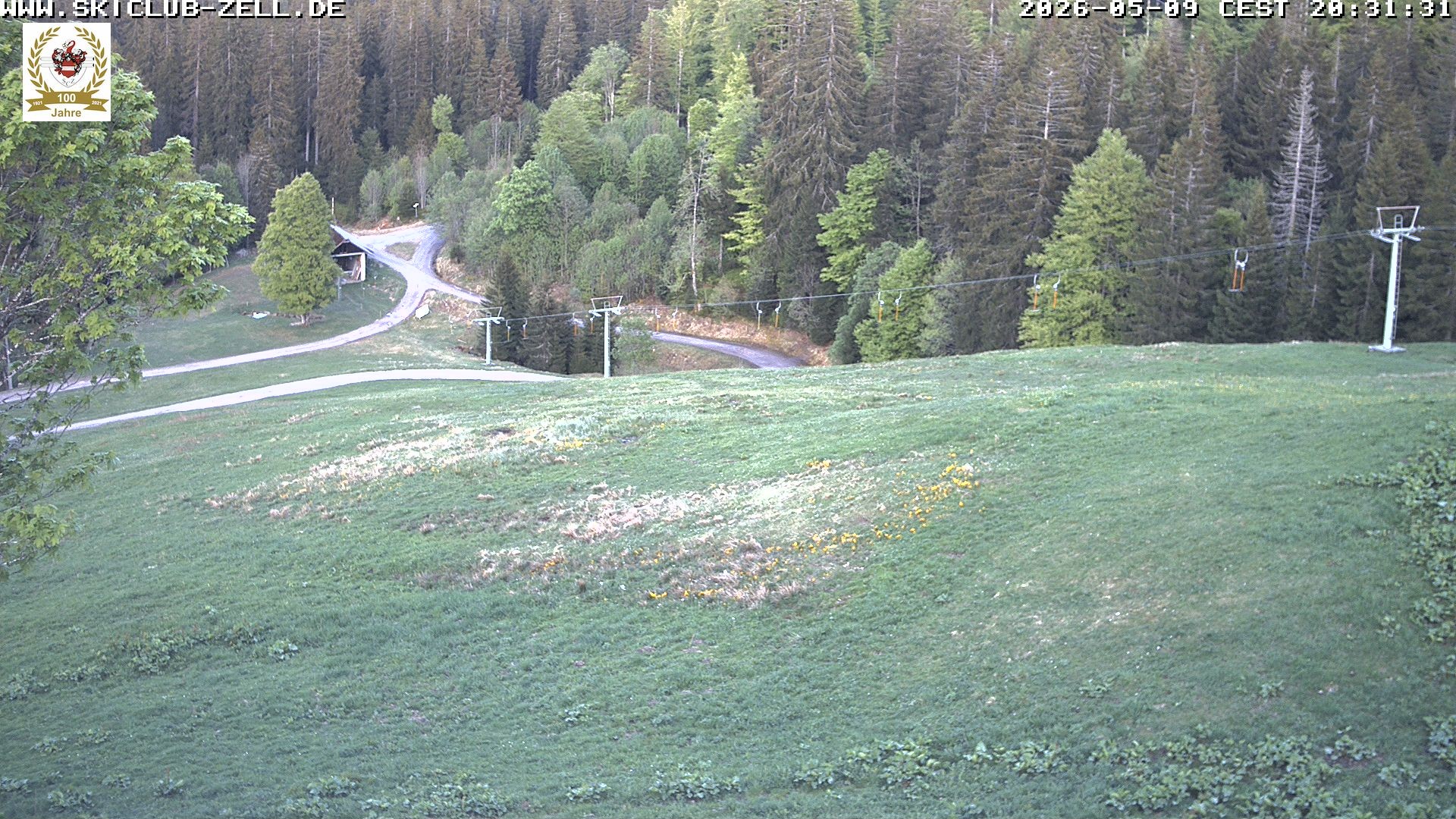 Archiv Foto Webcam St Blasien Menzenschwand Zeller Skihütte
