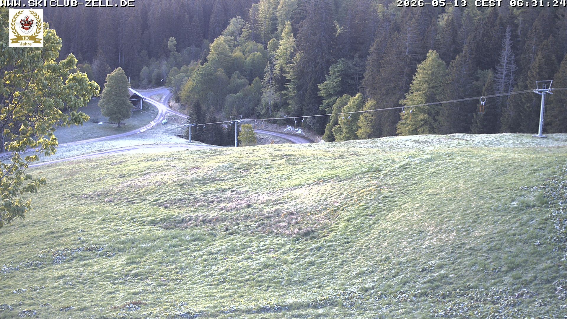 Archiv Foto Webcam St Blasien Menzenschwand Zeller Skihütte