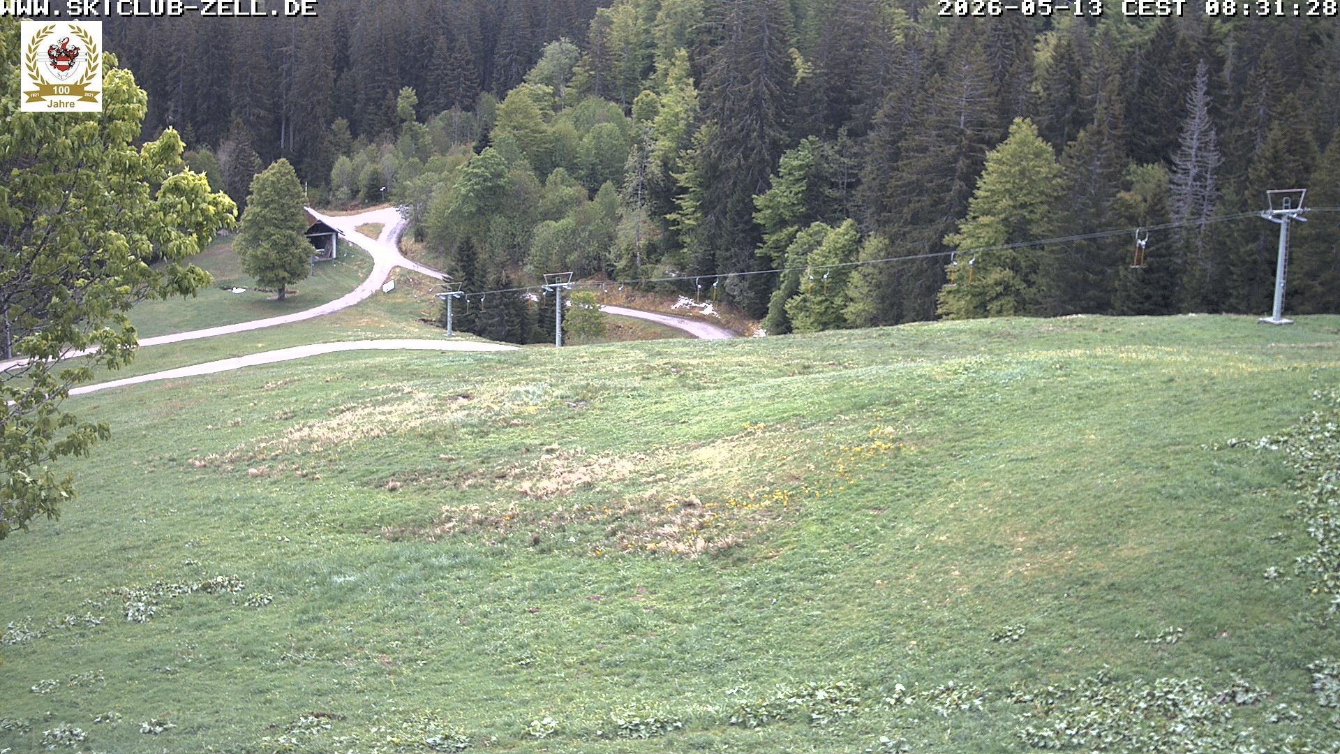 Archiv Foto Webcam St Blasien Menzenschwand Zeller Skihütte