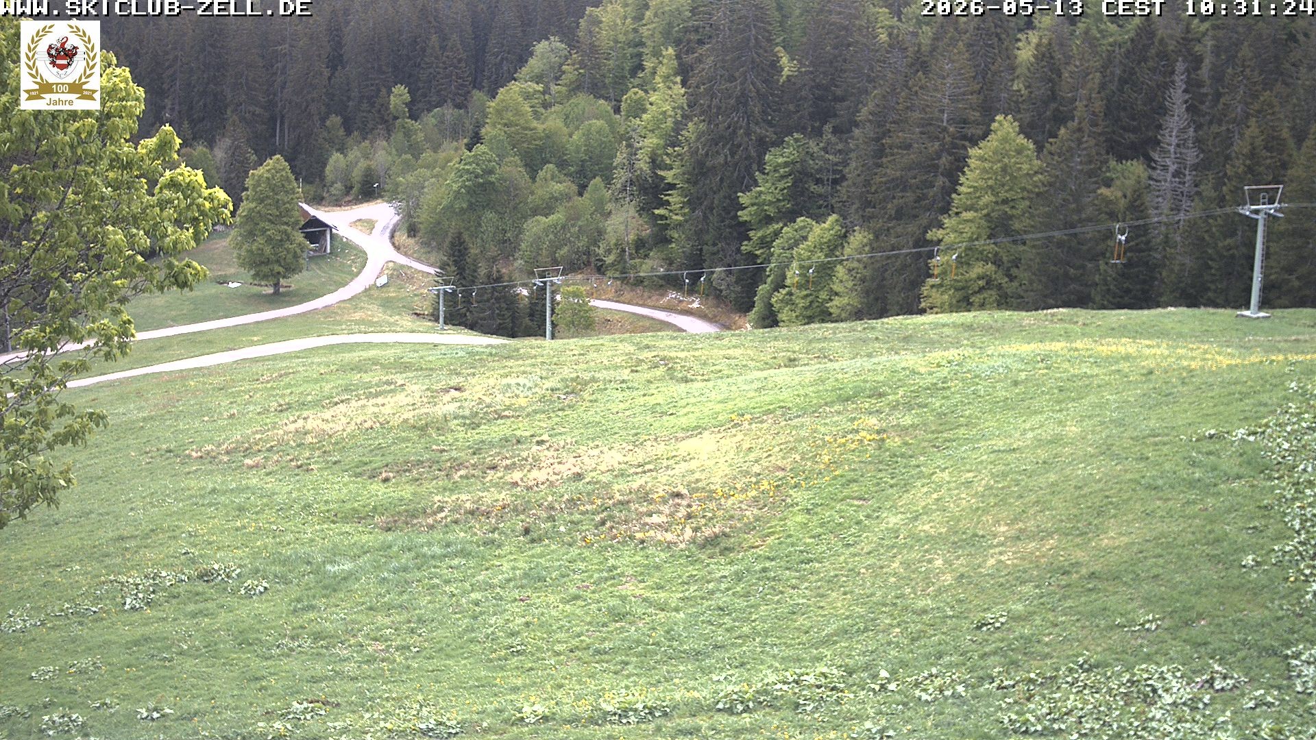 Archiv Foto Webcam St Blasien Menzenschwand Zeller Skihütte