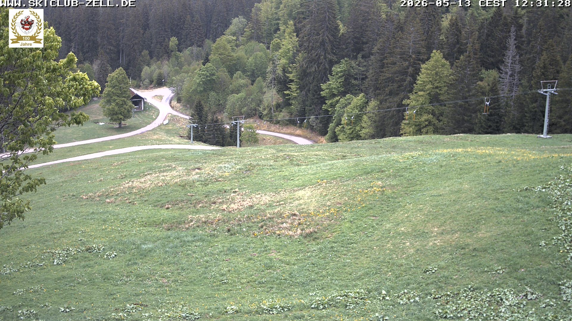 Archiv Foto Webcam St Blasien Menzenschwand Zeller Skihütte