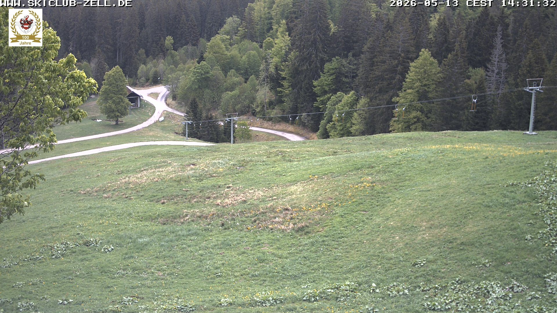 Archiv Foto Webcam St Blasien Menzenschwand Zeller Skihütte