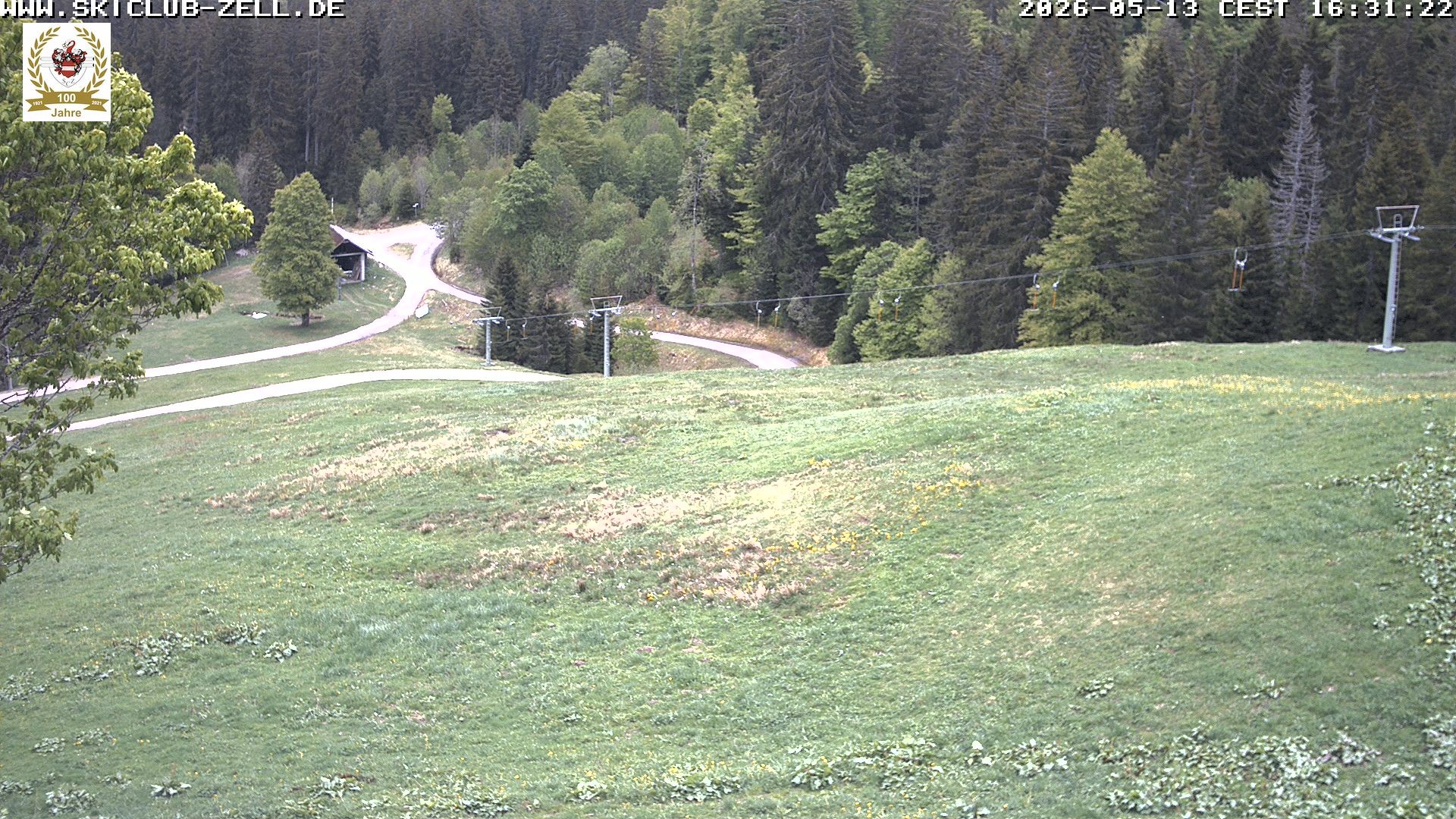 Archiv Foto Webcam St Blasien Menzenschwand Zeller Skihütte