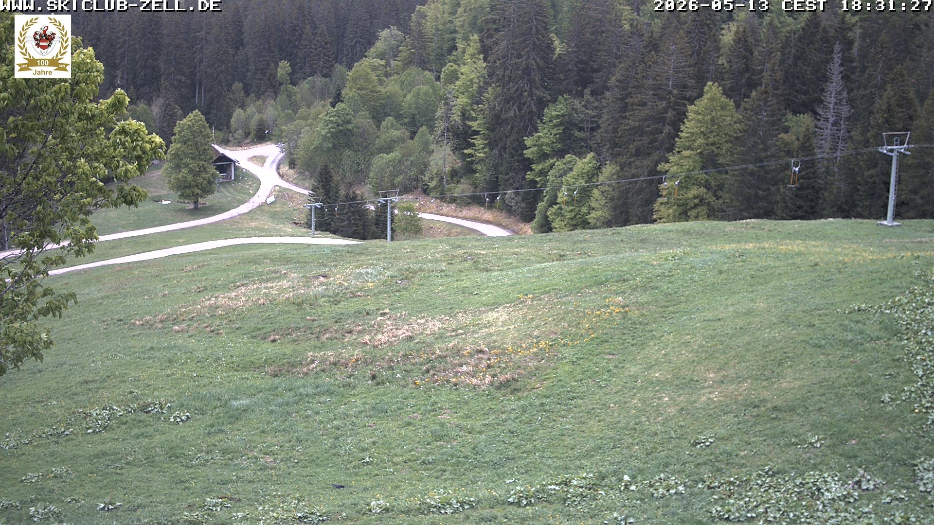 Archiv Foto Webcam St Blasien Menzenschwand Zeller Skihütte