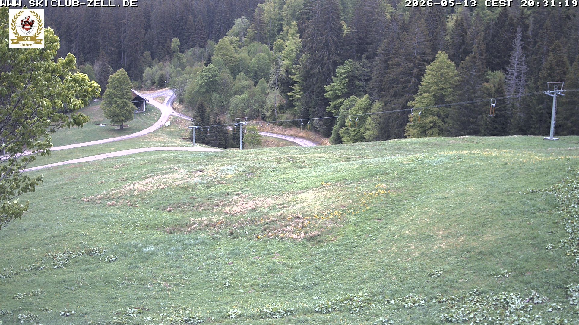 Archiv Foto Webcam St Blasien Menzenschwand Zeller Skihütte
