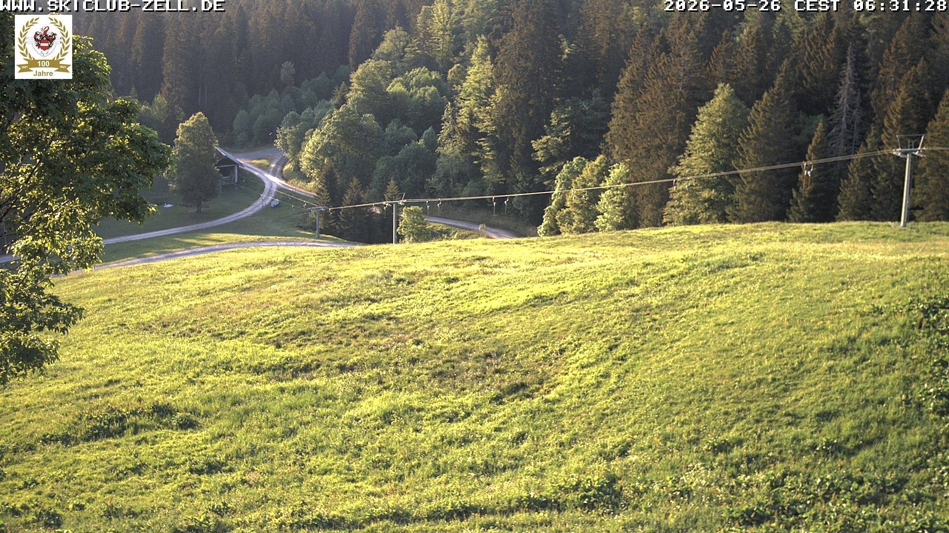 Archiv Foto Webcam St Blasien Menzenschwand Zeller Skihütte