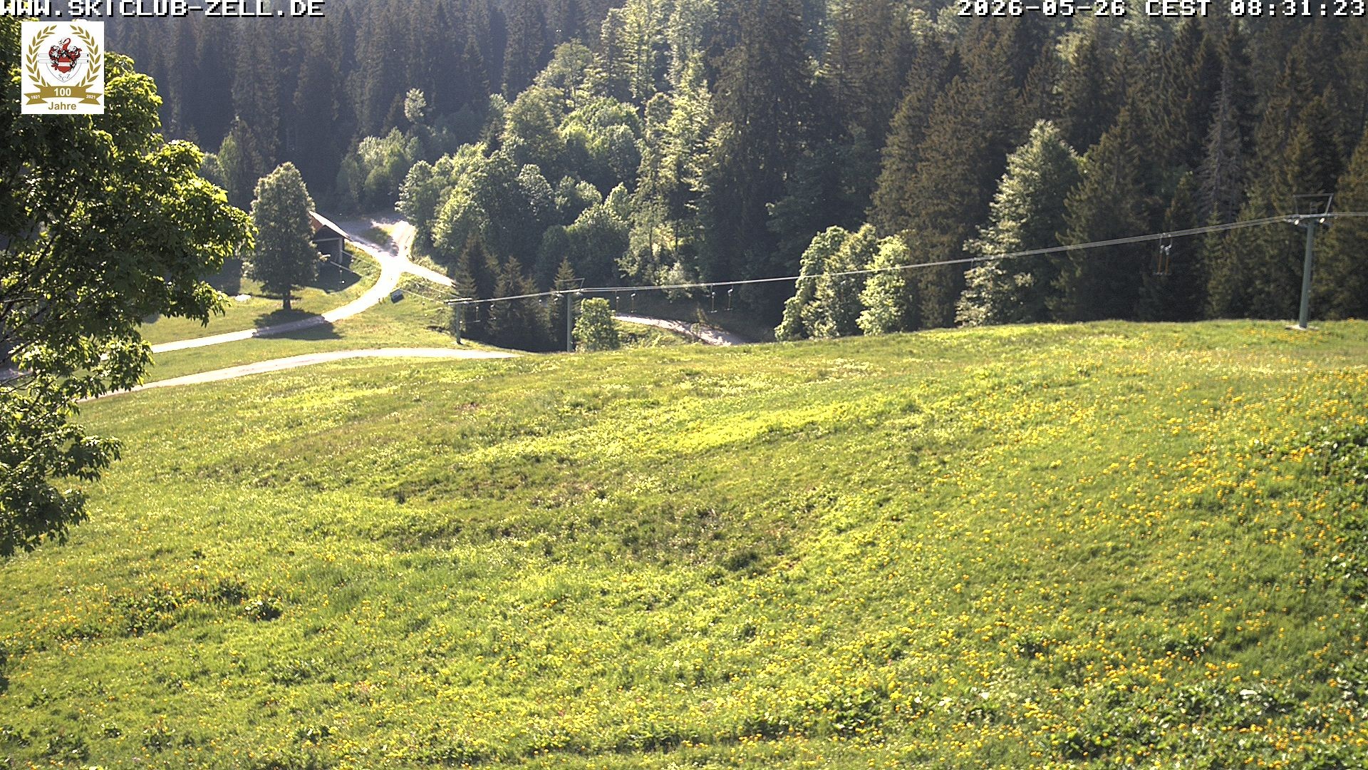 Archiv Foto Webcam St Blasien Menzenschwand Zeller Skihütte