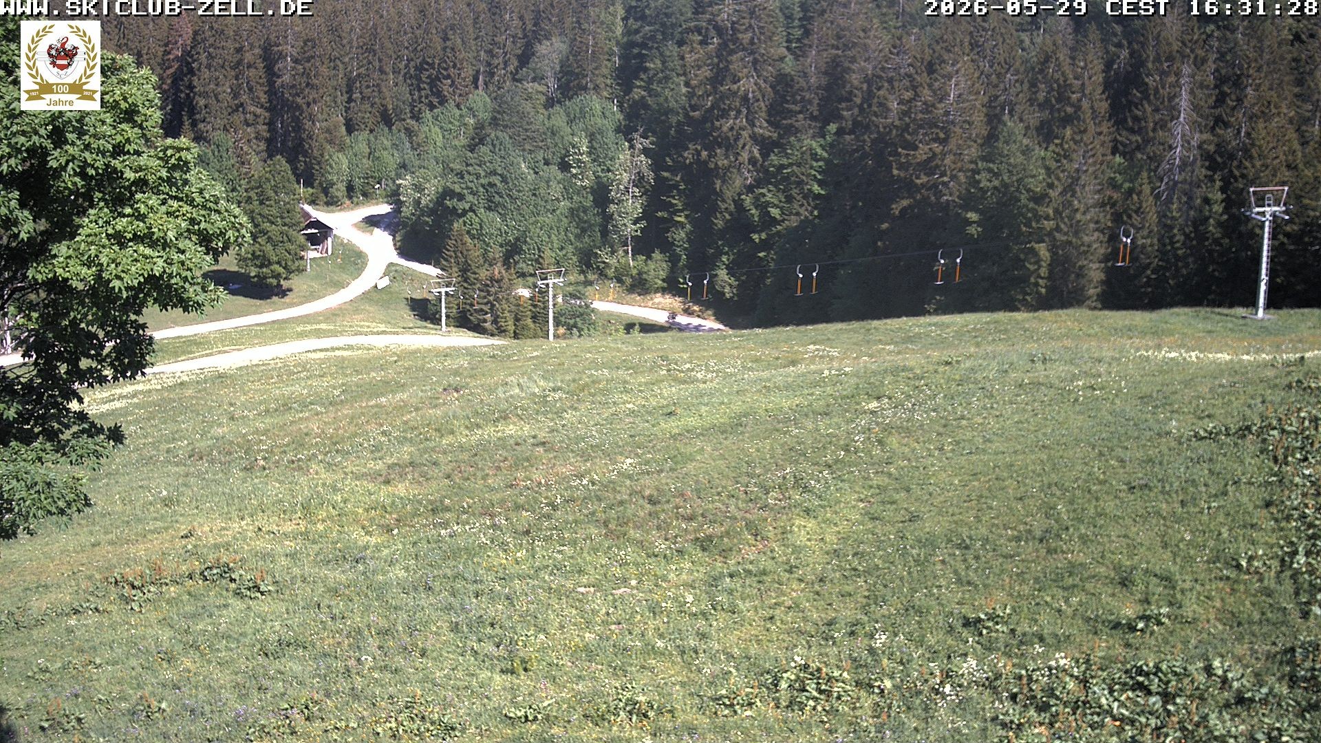 Archiv Foto Webcam St Blasien Menzenschwand Zeller Skihütte
