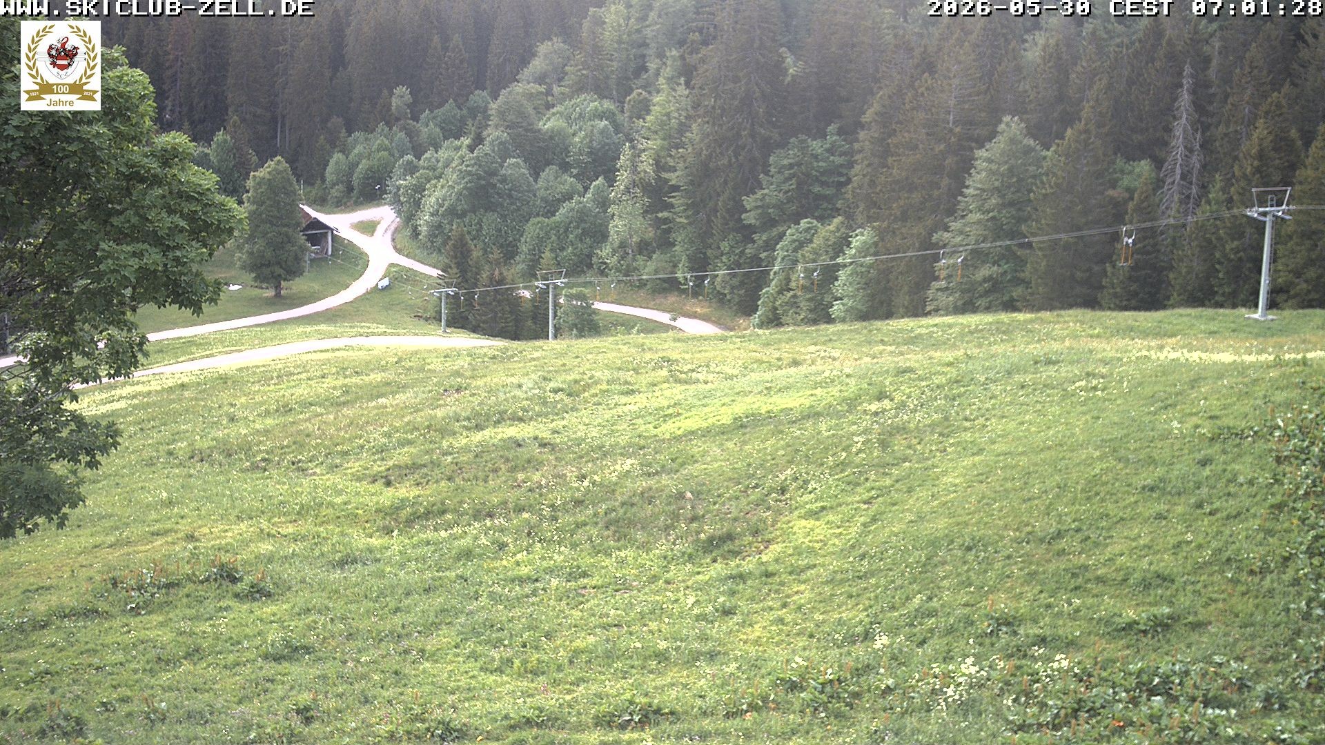 Archiv Foto Webcam St Blasien Menzenschwand Zeller Skihütte