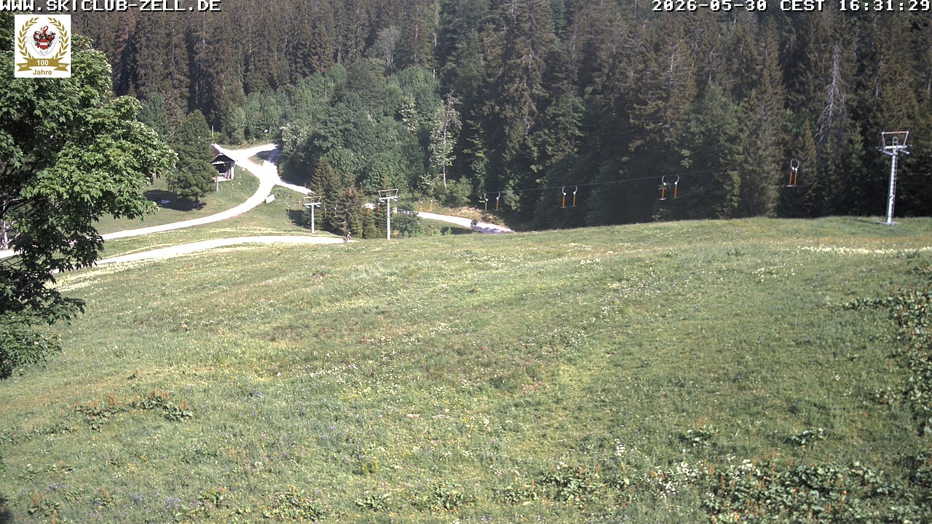 Archiv Foto Webcam St Blasien Menzenschwand Zeller Skihütte