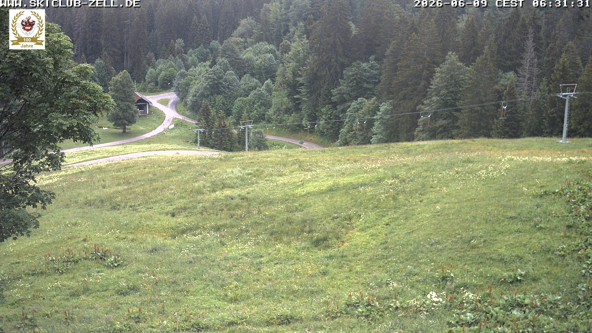 Archiv Foto Webcam St Blasien Menzenschwand Zeller Skihütte
