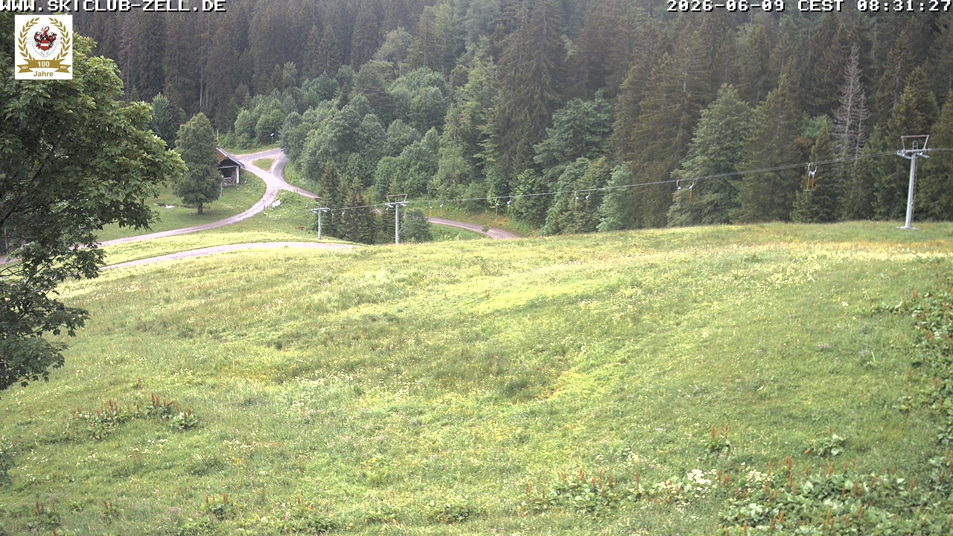 Archiv Foto Webcam St Blasien Menzenschwand Zeller Skihütte