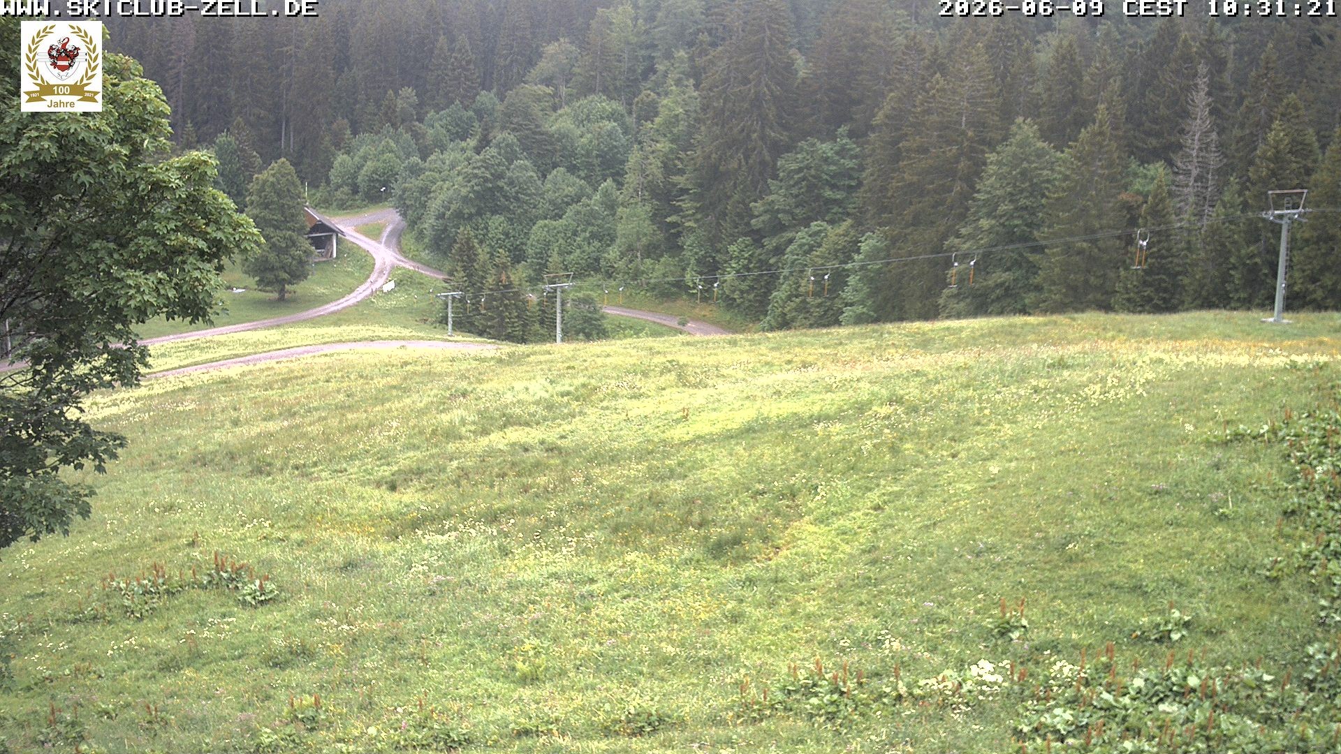 Archiv Foto Webcam St Blasien Menzenschwand Zeller Skihütte