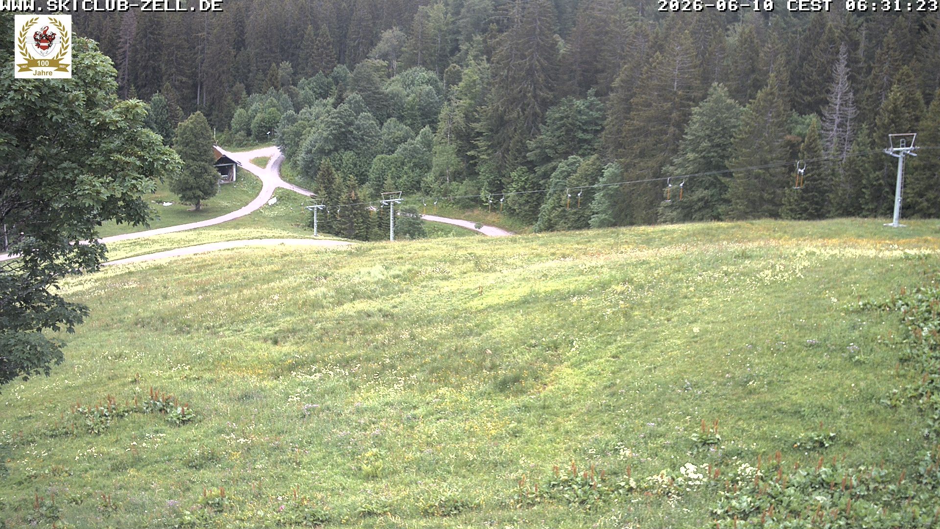 Archiv Foto Webcam St Blasien Menzenschwand Zeller Skihütte