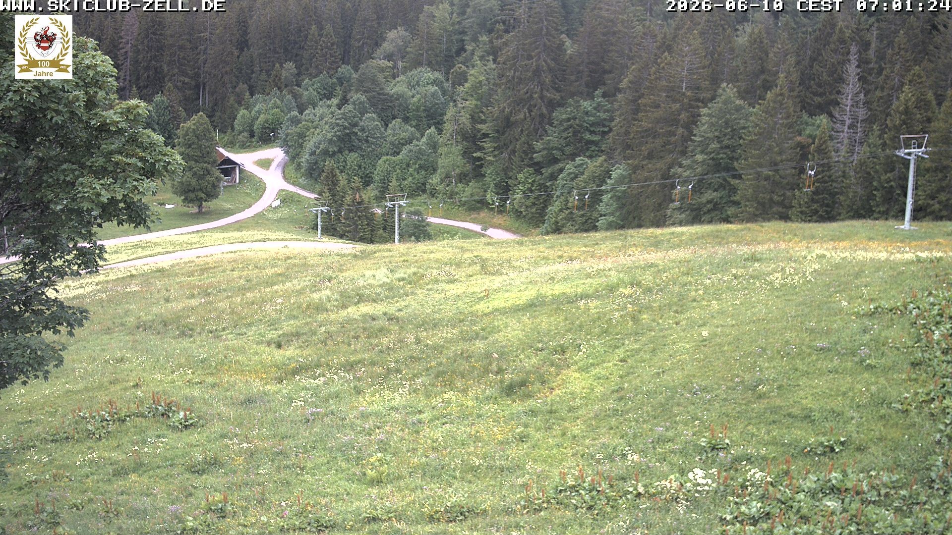 Archiv Foto Webcam St Blasien Menzenschwand Zeller Skihütte
