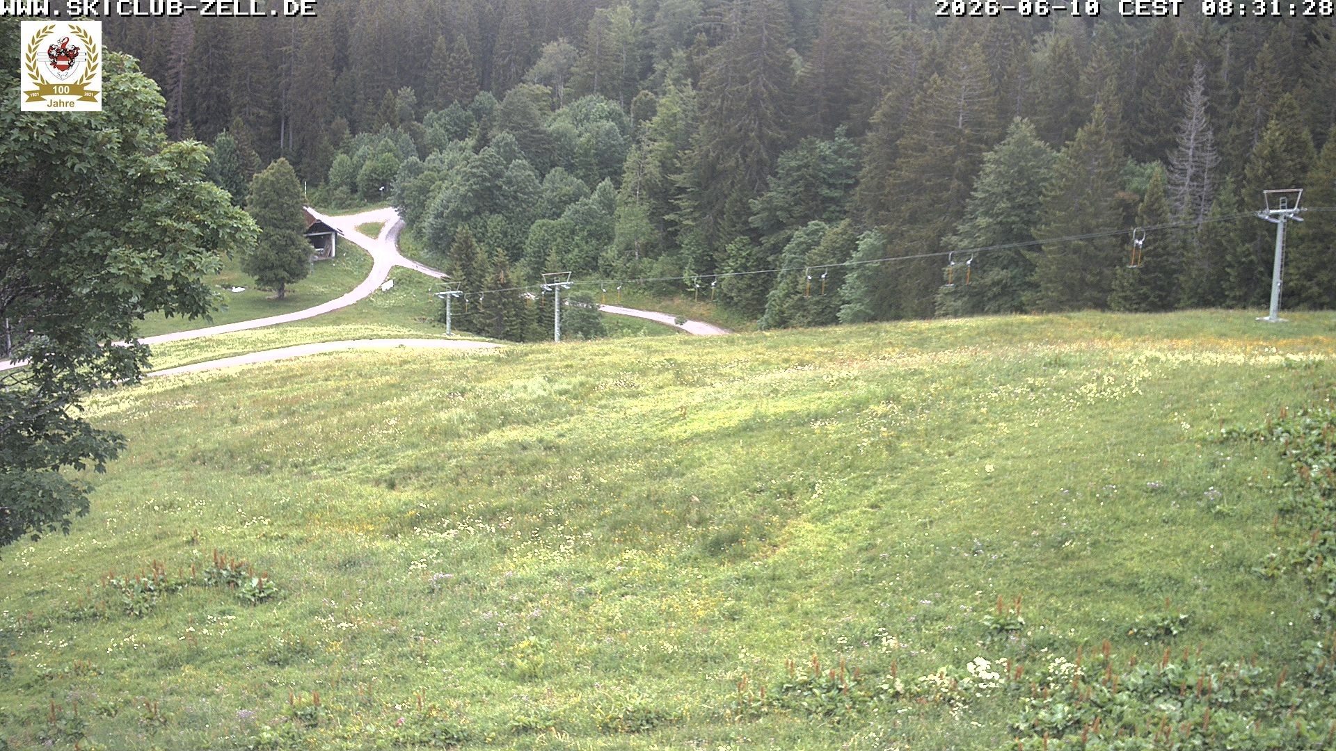 Archiv Foto Webcam St Blasien Menzenschwand Zeller Skihütte