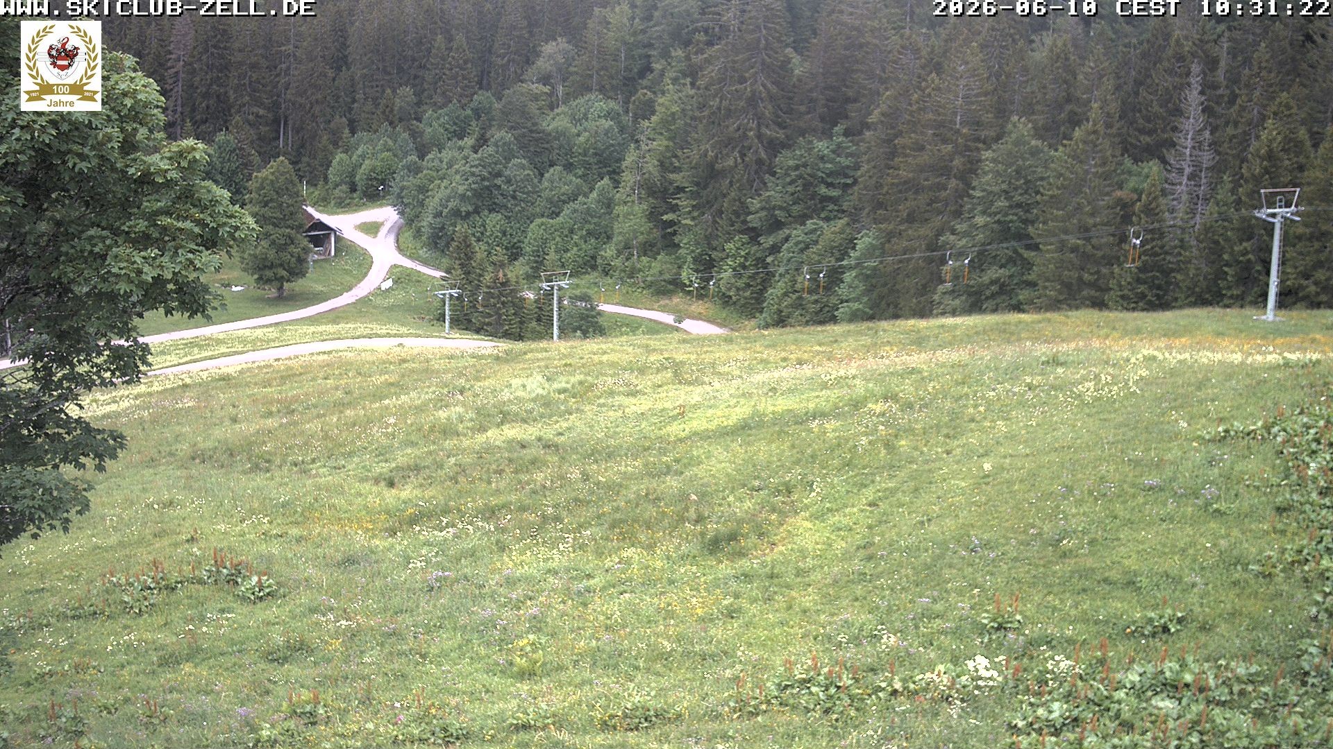 Archiv Foto Webcam St Blasien Menzenschwand Zeller Skihütte