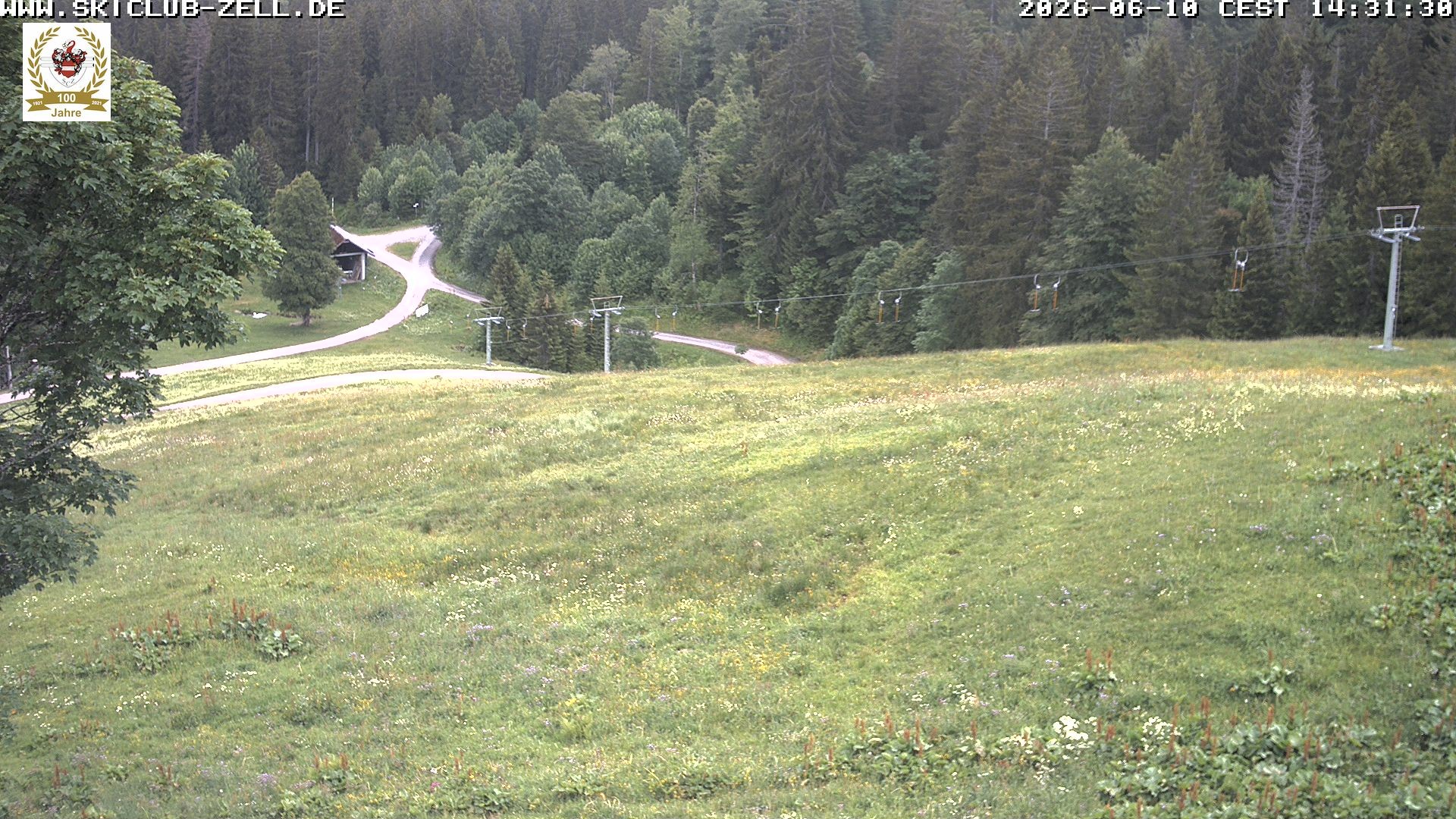 Archiv Foto Webcam St Blasien Menzenschwand Zeller Skihütte